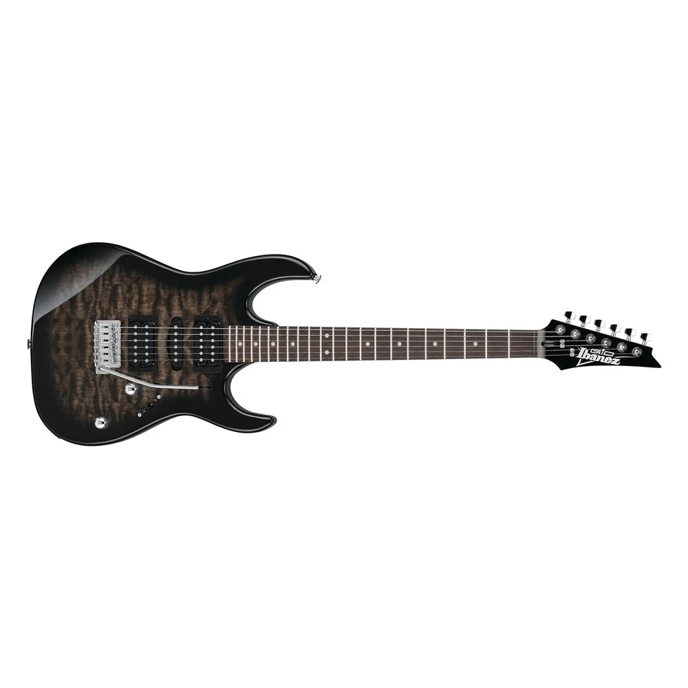 Ibanez - GRX70QA  - TKS : Transparent Black Sunburst