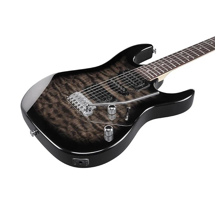 Ibanez - GRX70QA  - TKS : Transparent Black Sunburst - Image 3