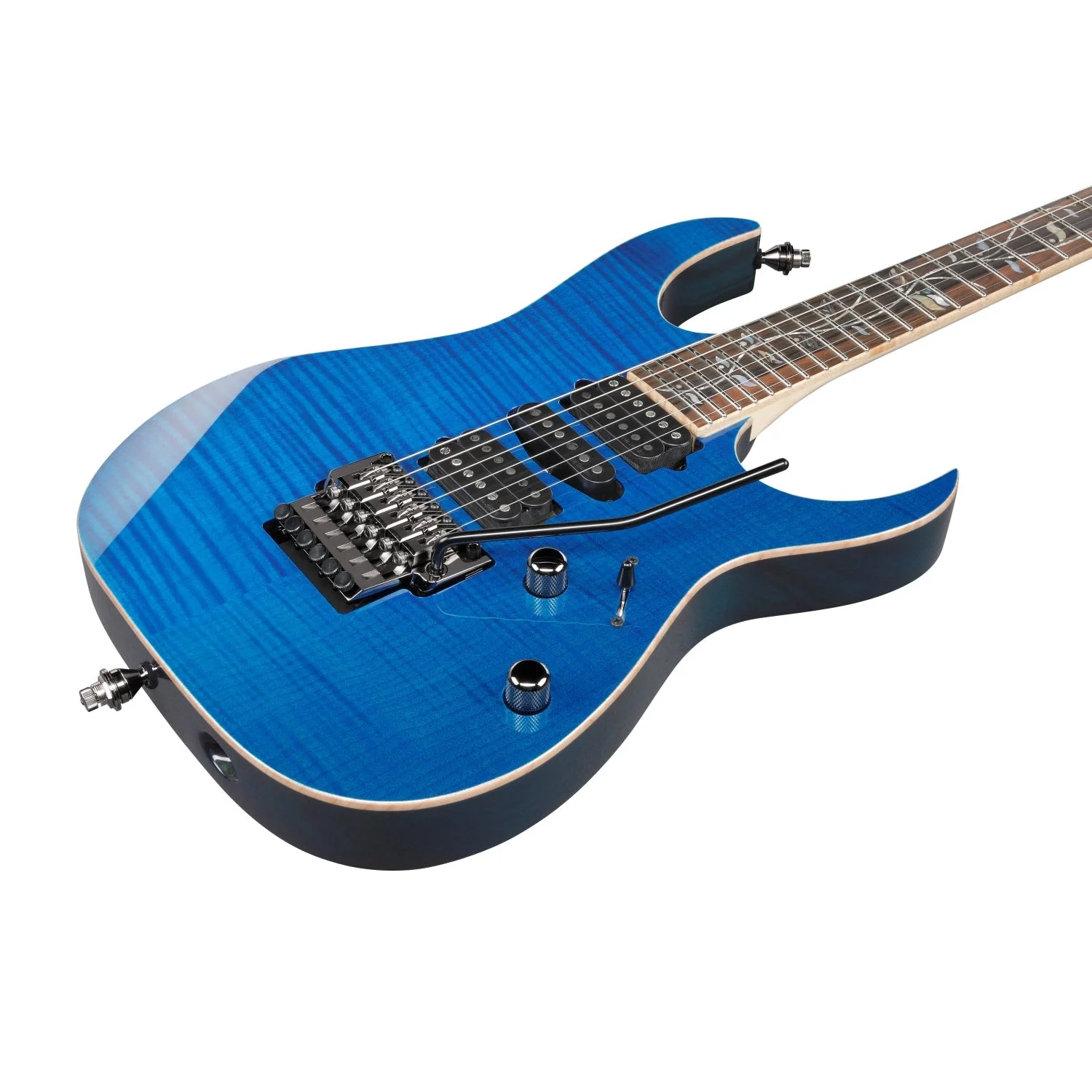 Ibanez - RG j.custom 6str Electric Guitar w/Case - Royal Blue Sapphire - RG8570RBS - Image 3