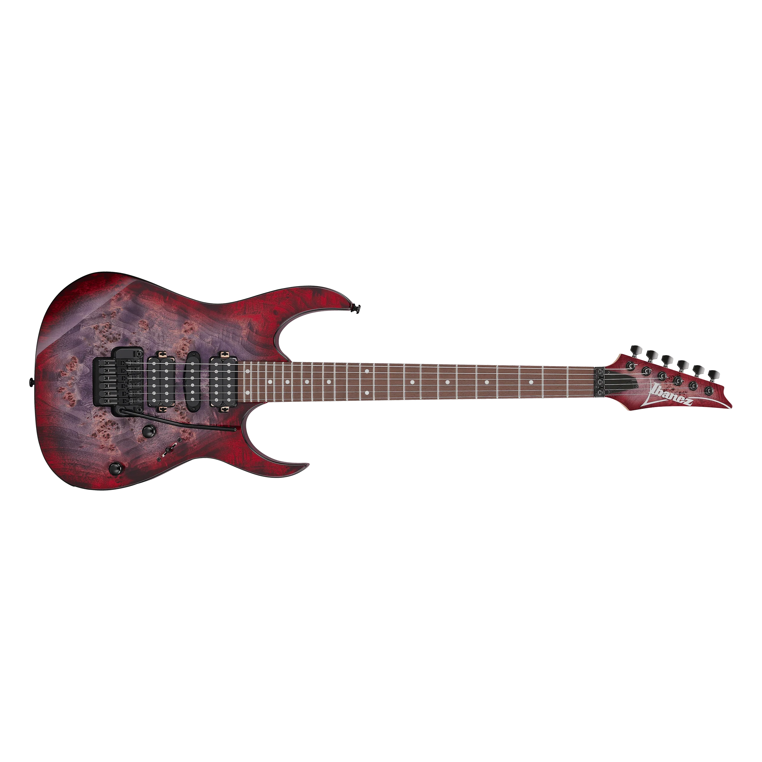 Ibanez - RG470PB-REB Electric Guitar - Red Eclipse Burst