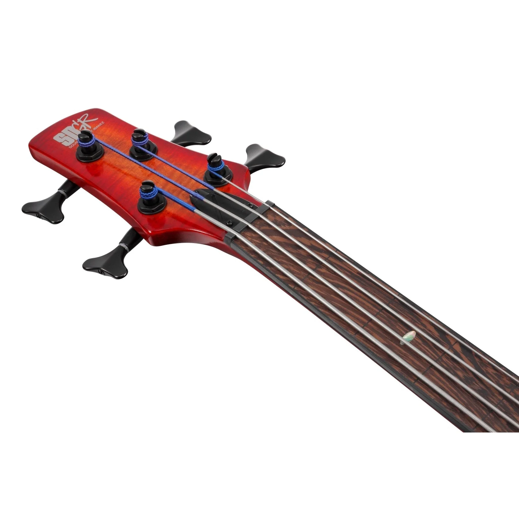 Ibanez - SR Bass Workshop 4str Electric Bass - Fretless - Brown Topaz Burst Low Gloss - SRD900FBTL - Image 5