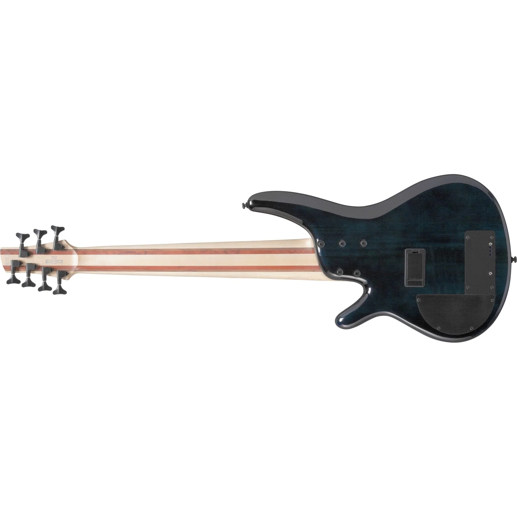 Ibanez - SR Bass Workshop 7str Electric Bass  - Cosmic Blue Starburst - SRAS7CBS - Image 2