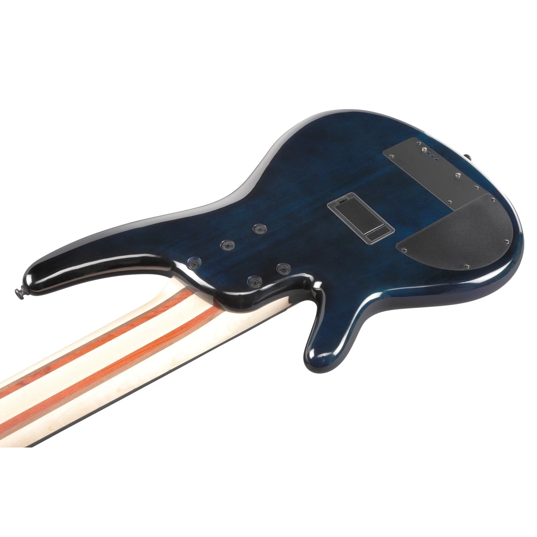 Ibanez - SR Bass Workshop 7str Electric Bass  - Cosmic Blue Starburst - SRAS7CBS - Image 4