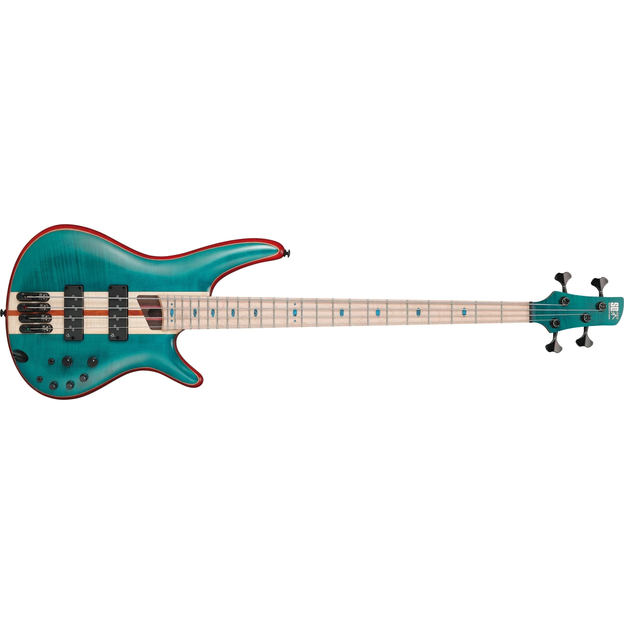 Ibanez - SR Premium 4str Electric Bass w/Bag - Caribbean Green Low Gloss - SR1420BCGL