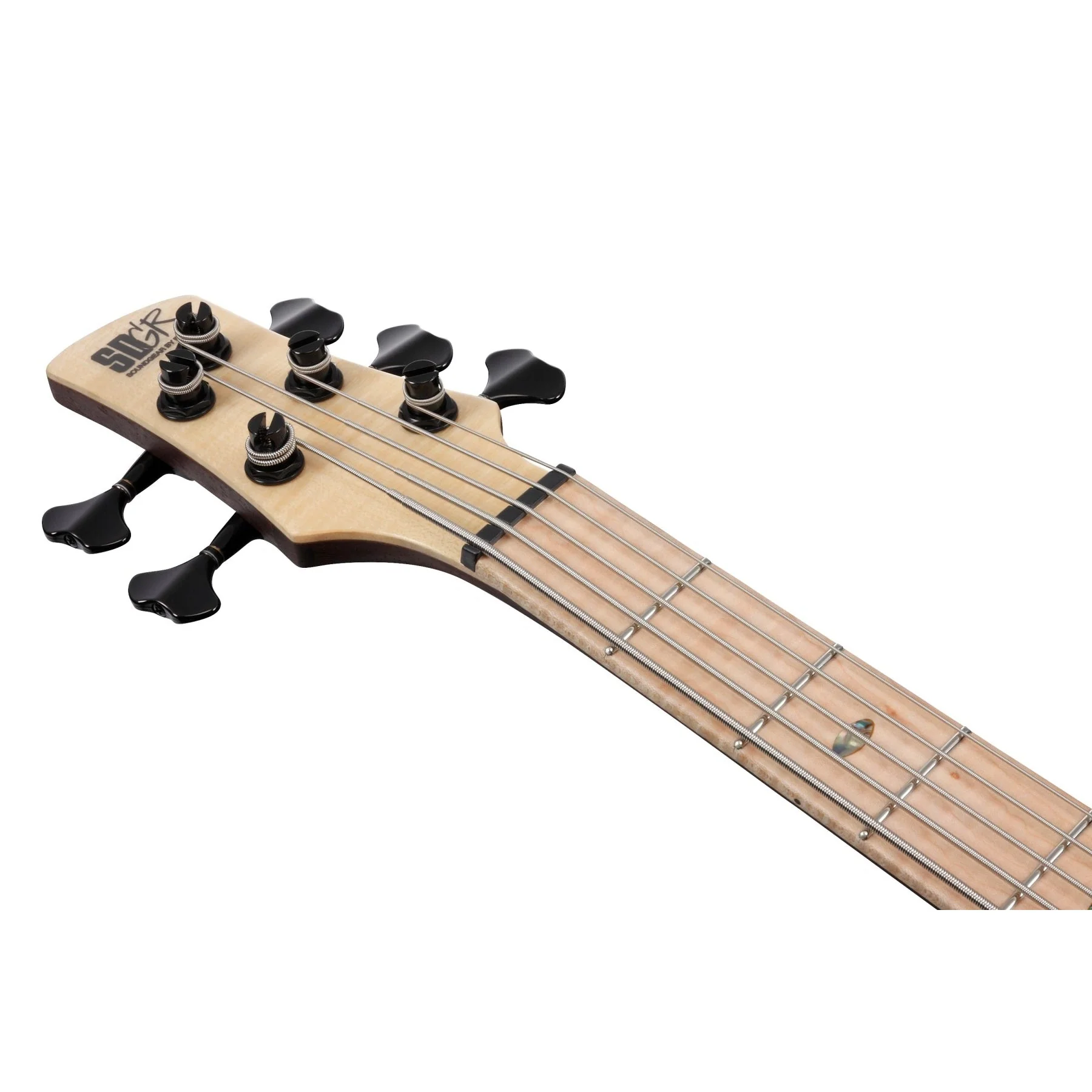 Ibanez - SR Premium 5str Electric Bass w/Bag - Natural Low Gloss - SR5FMDX2NTL - Image 6