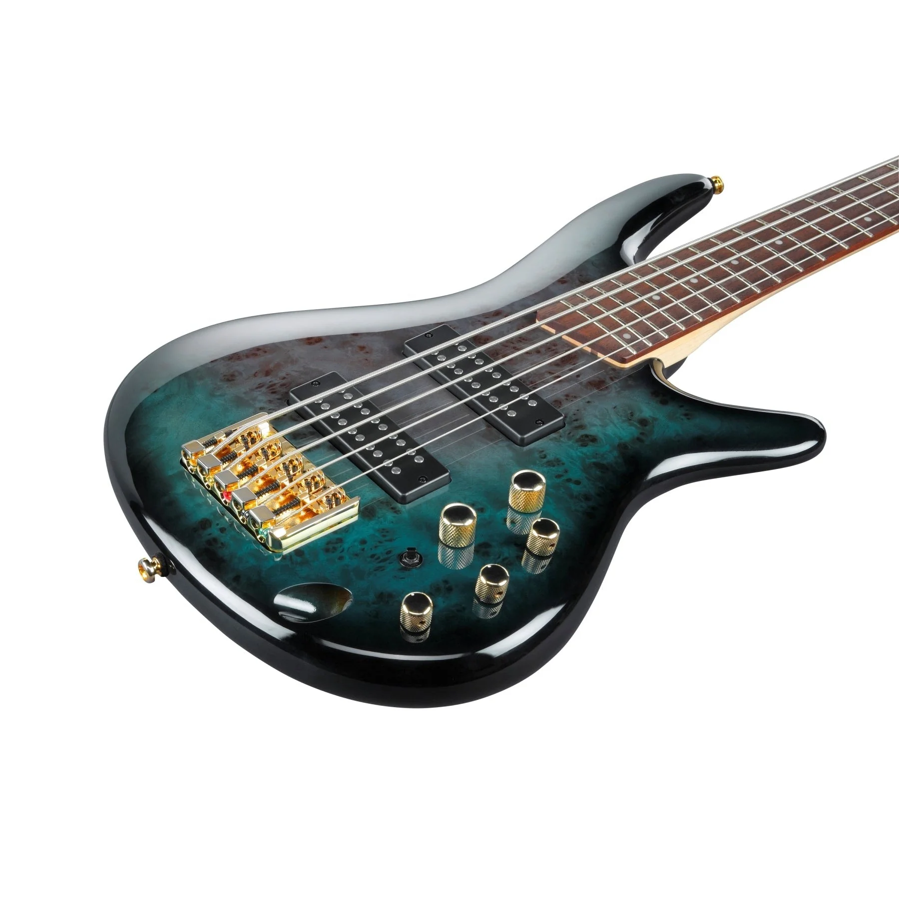 Ibanez - SR Standard 5str Electric Bass - Tropical Seafloor Burst - SR405EPBDXTSU - Image 3