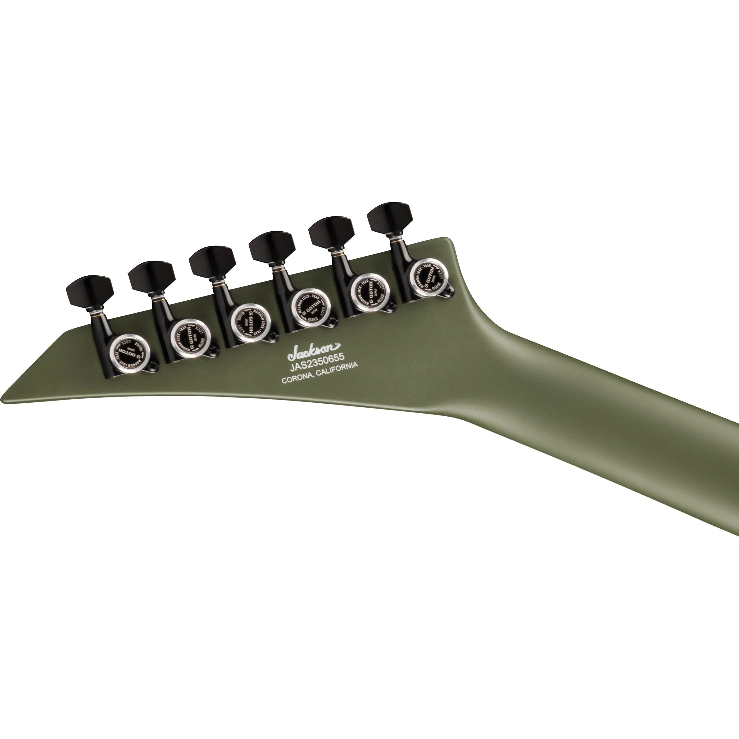 Jackson - American Series Soloist™ SL2 HT - Ebony Fingerboard - Matte Army Drab - 280-2502-820 - Image 5