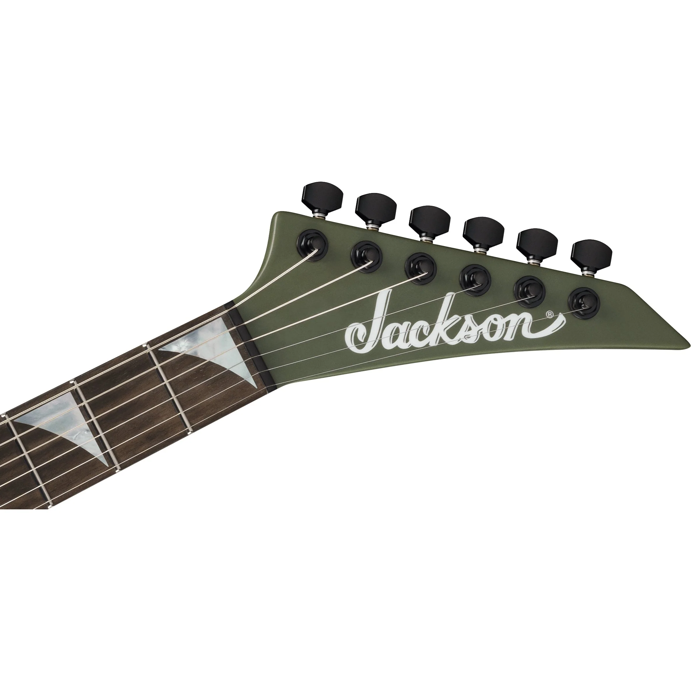 Jackson - American Series Soloist™ SL2 HT - Ebony Fingerboard - Matte Army Drab - 280-2502-820 - Image 6