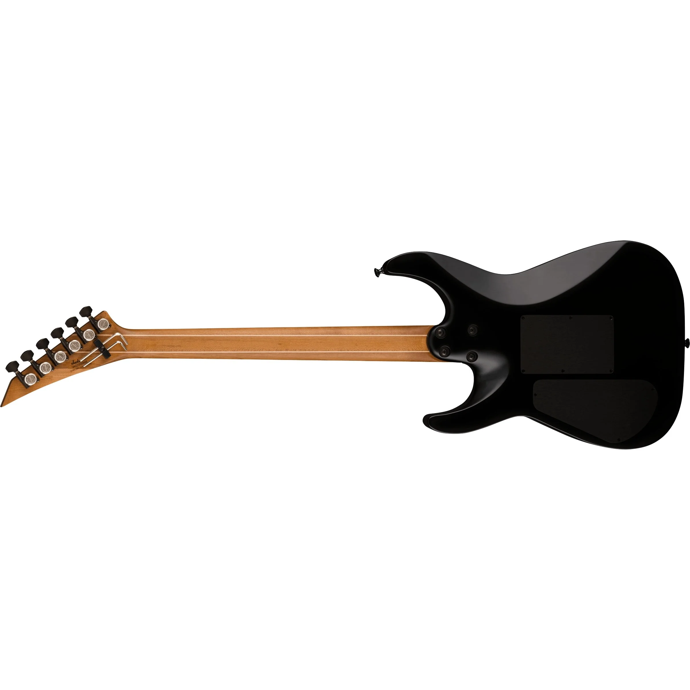 Jackson - American Series Virtuoso - Streaky Ebony Fingerboard - Satin Black 280-2401-868 - Image 2