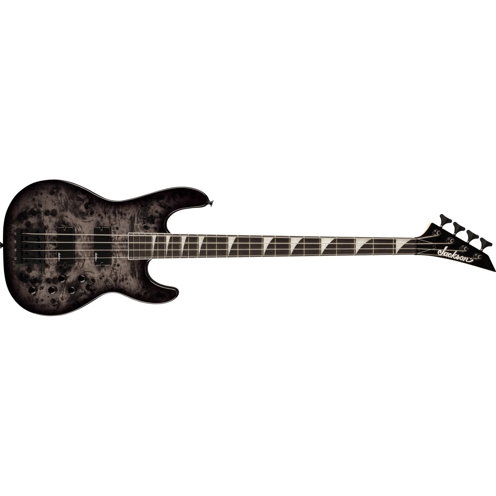 Jackson - JS Series Concert™ Bass CB JS3P -  Amaranth Fingerboard -  Transparent Black  - 291-9097-585