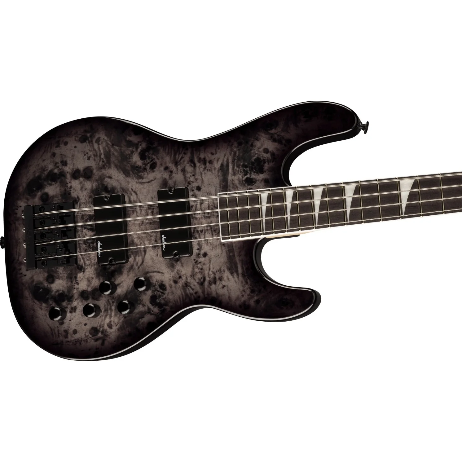 Jackson - JS Series Concert™ Bass CB JS3P -  Amaranth Fingerboard -  Transparent Black  - 291-9097-585 - Image 3