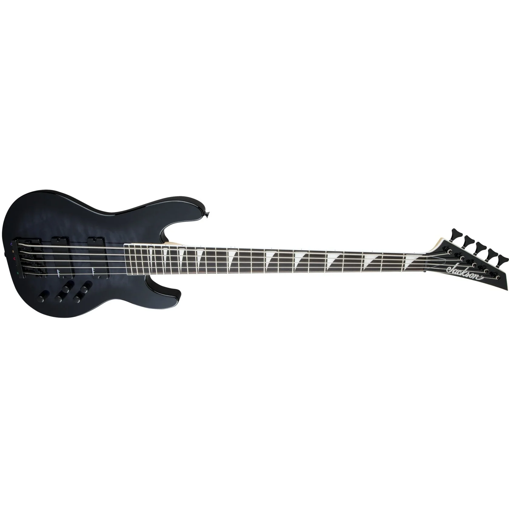 Jackson - JS Series Concert™ Bass JS3VQ - Amaranth Fingerboard - Transparent Black Burst - 291-9023-585 - Image 3
