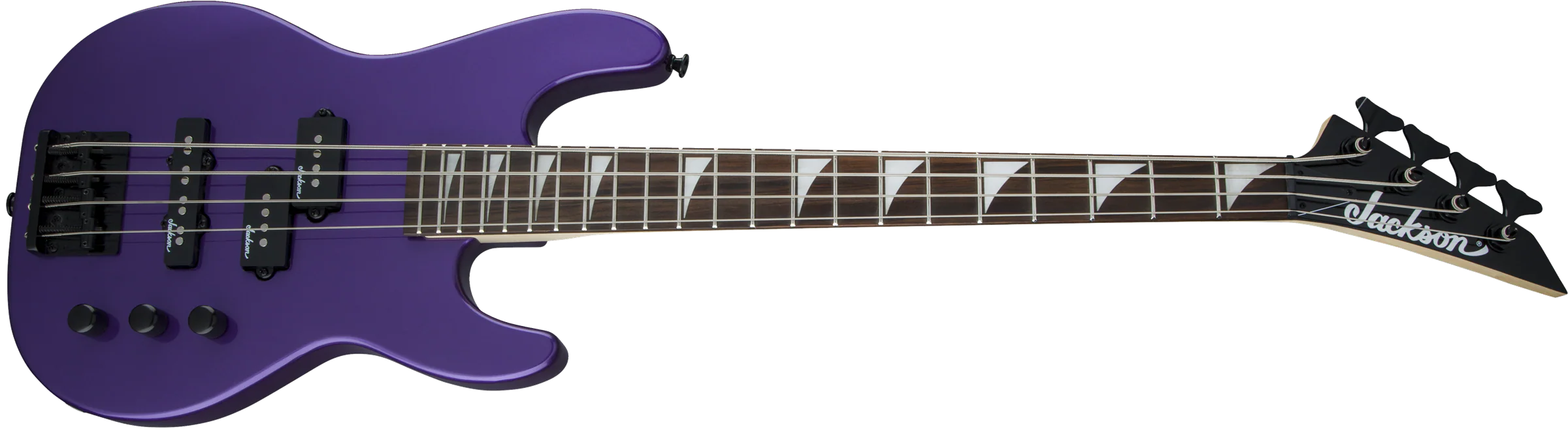 Jackson - JS Series Concert™ Bass Minion JS1X - Amaranth Fingerboard - Pavo Purple - 291-5556-552 - Image 11