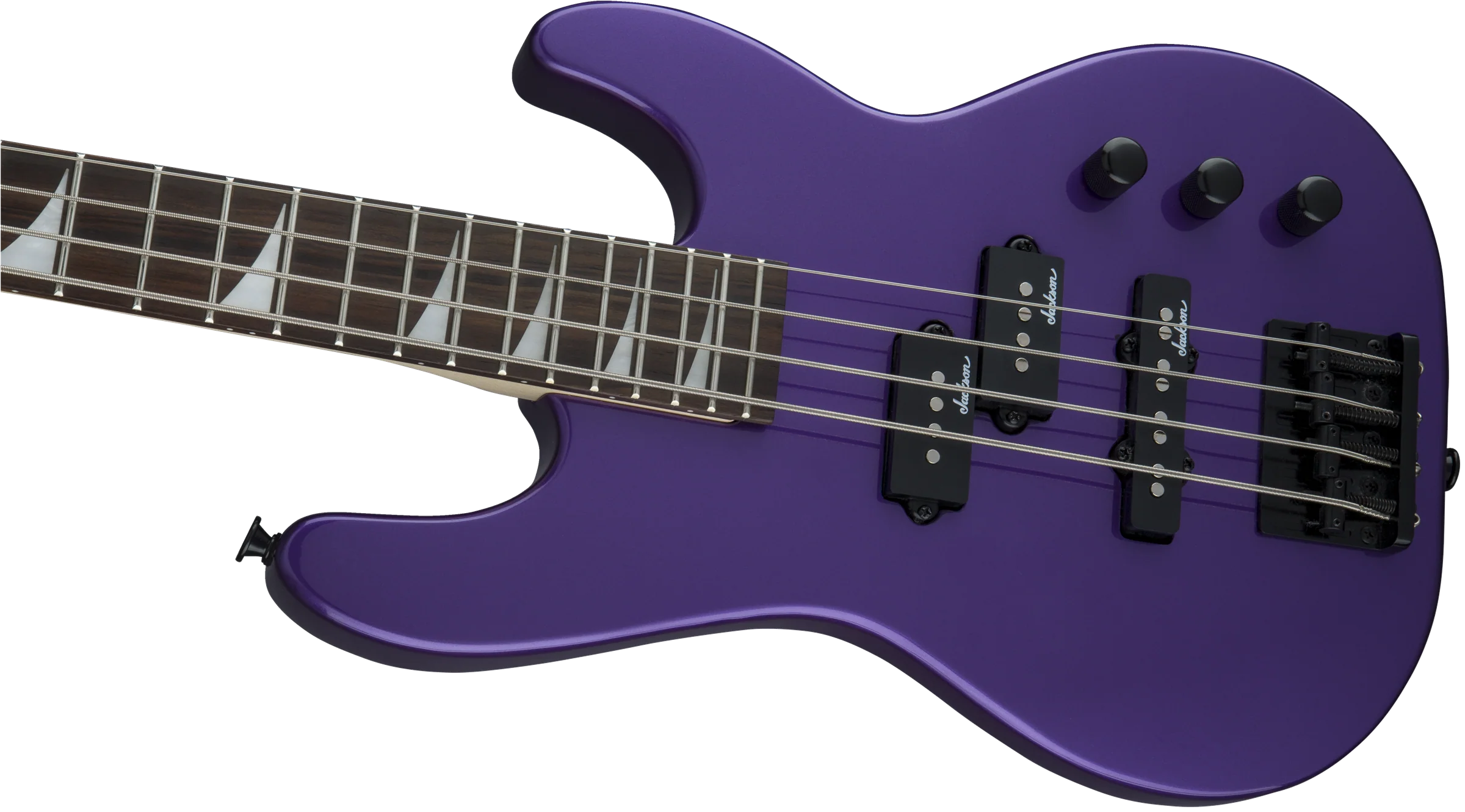 Jackson - JS Series Concert™ Bass Minion JS1X - Amaranth Fingerboard - Pavo Purple - 291-5556-552 - Image 14