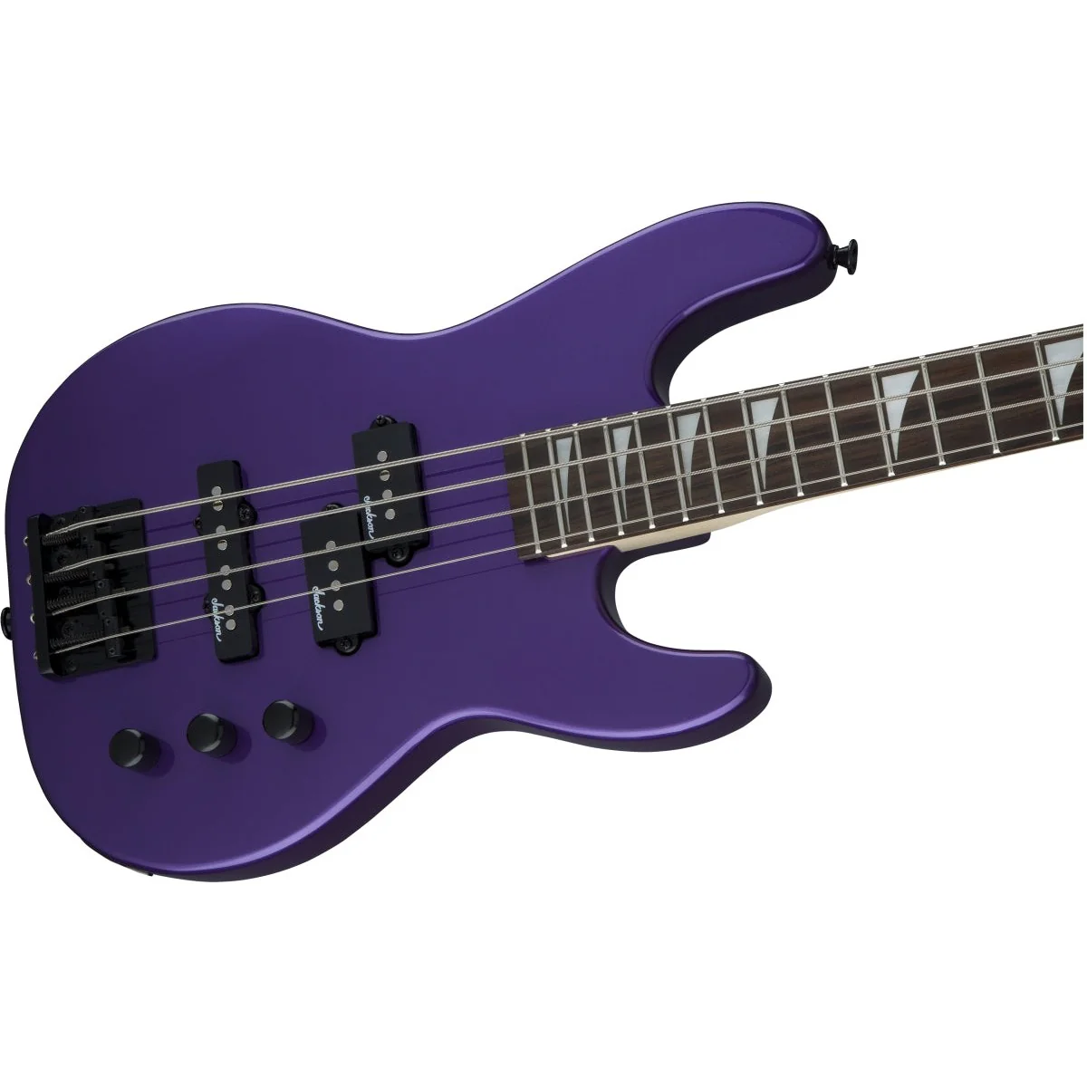Jackson - JS Series Concert™ Bass Minion JS1X - Amaranth Fingerboard - Pavo Purple - 291-5556-552 - Image 4