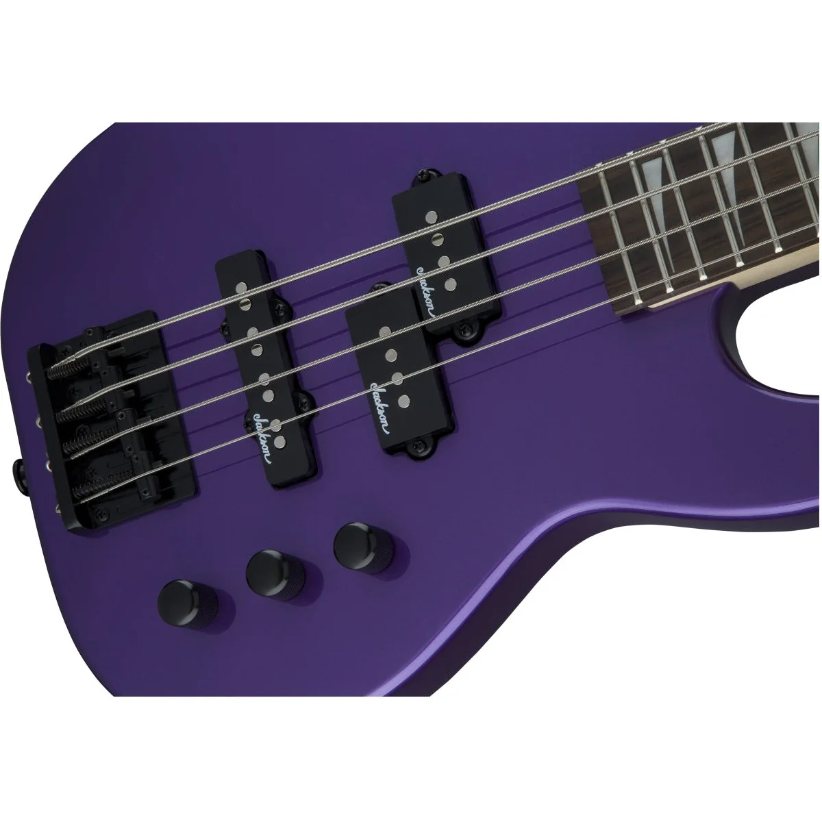 Jackson - JS Series Concert™ Bass Minion JS1X - Amaranth Fingerboard - Pavo Purple - 291-5556-552 - Image 7