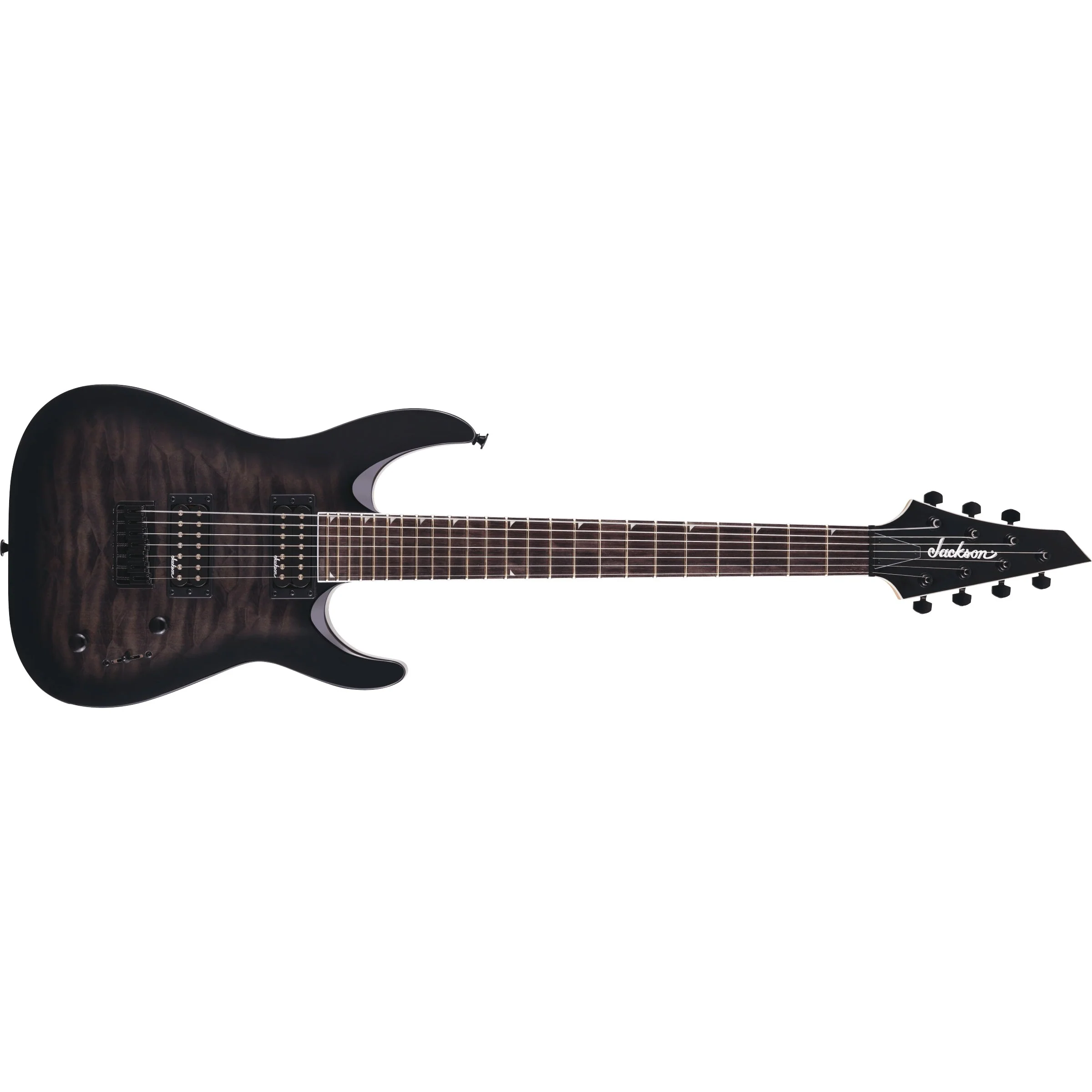 Jackson - JS Series Dinky™ Arch Top JS22Q-7 DKA HT 291-8804-585 Transparent Black Burst