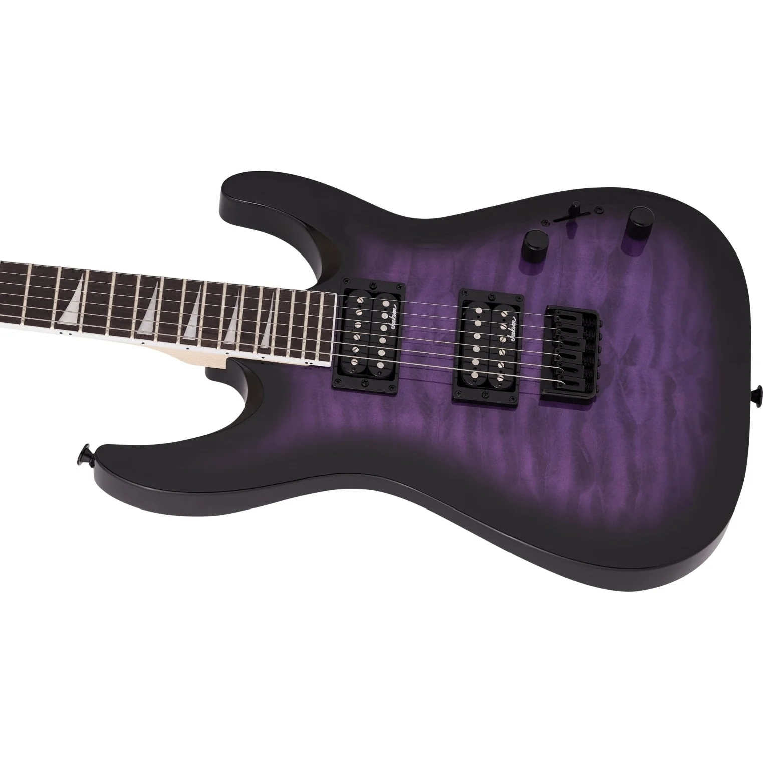 Jackson - JS Series Dinky™ Arch Top JS32Q DKA HT 291-8809-592 Transparent Purple Burst - Image 6