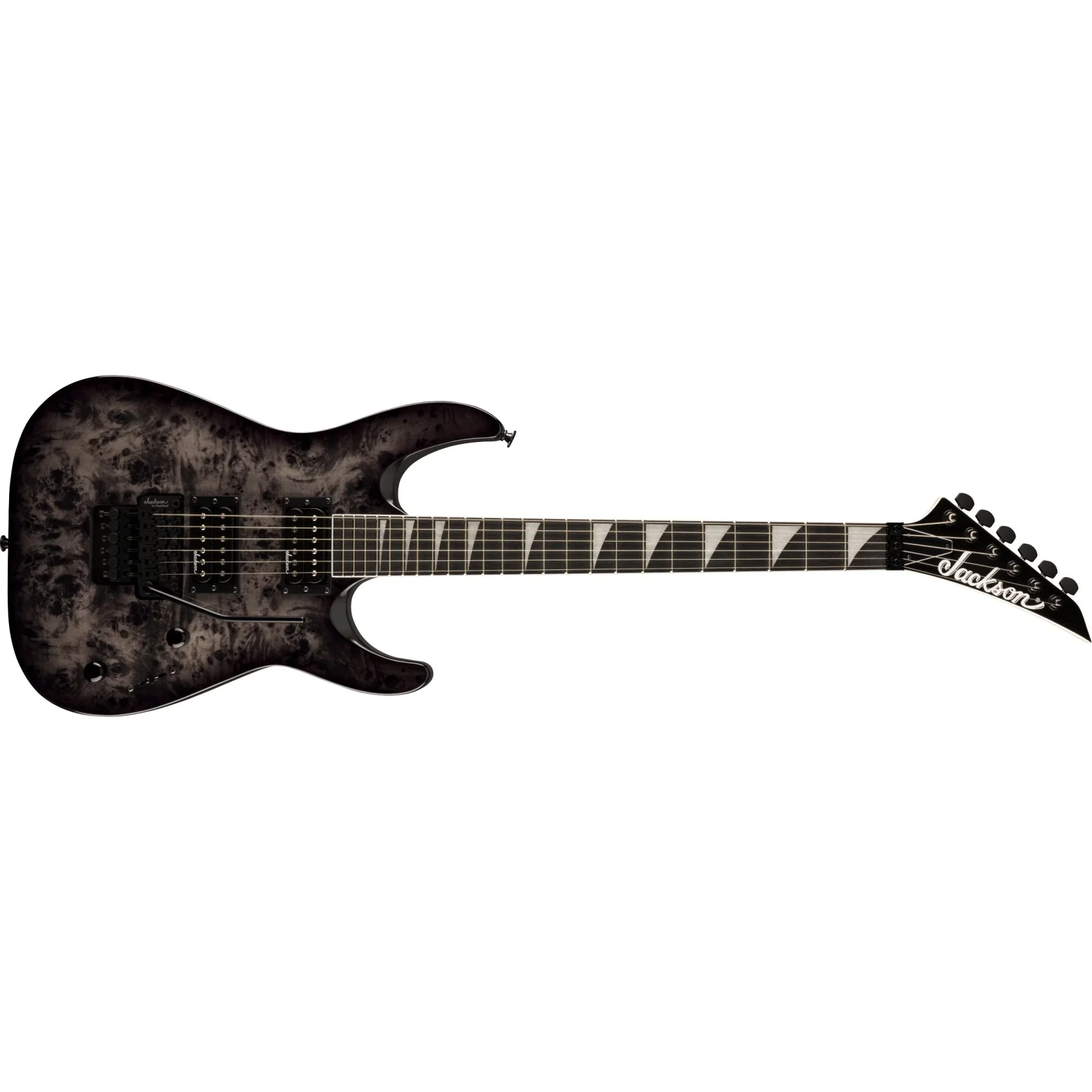 Jackson - JS Series Dinky® JS32 DKAP - Amaranth Fingerboard - Transparent Black - 291-8824-585