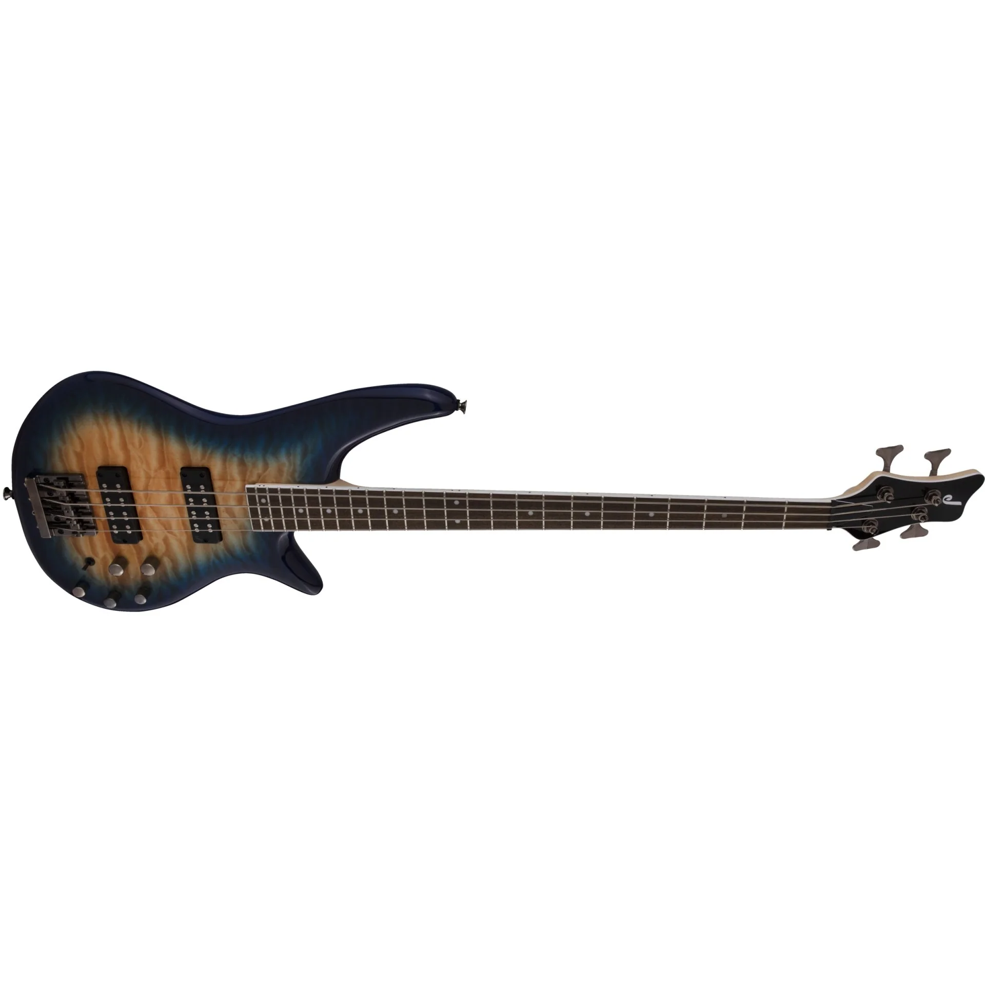 Jackson - JS Series Spectra Bass JS3Q - Laurel Fingerboard - Amber Blue Burst 291-9007-558 - Image 3