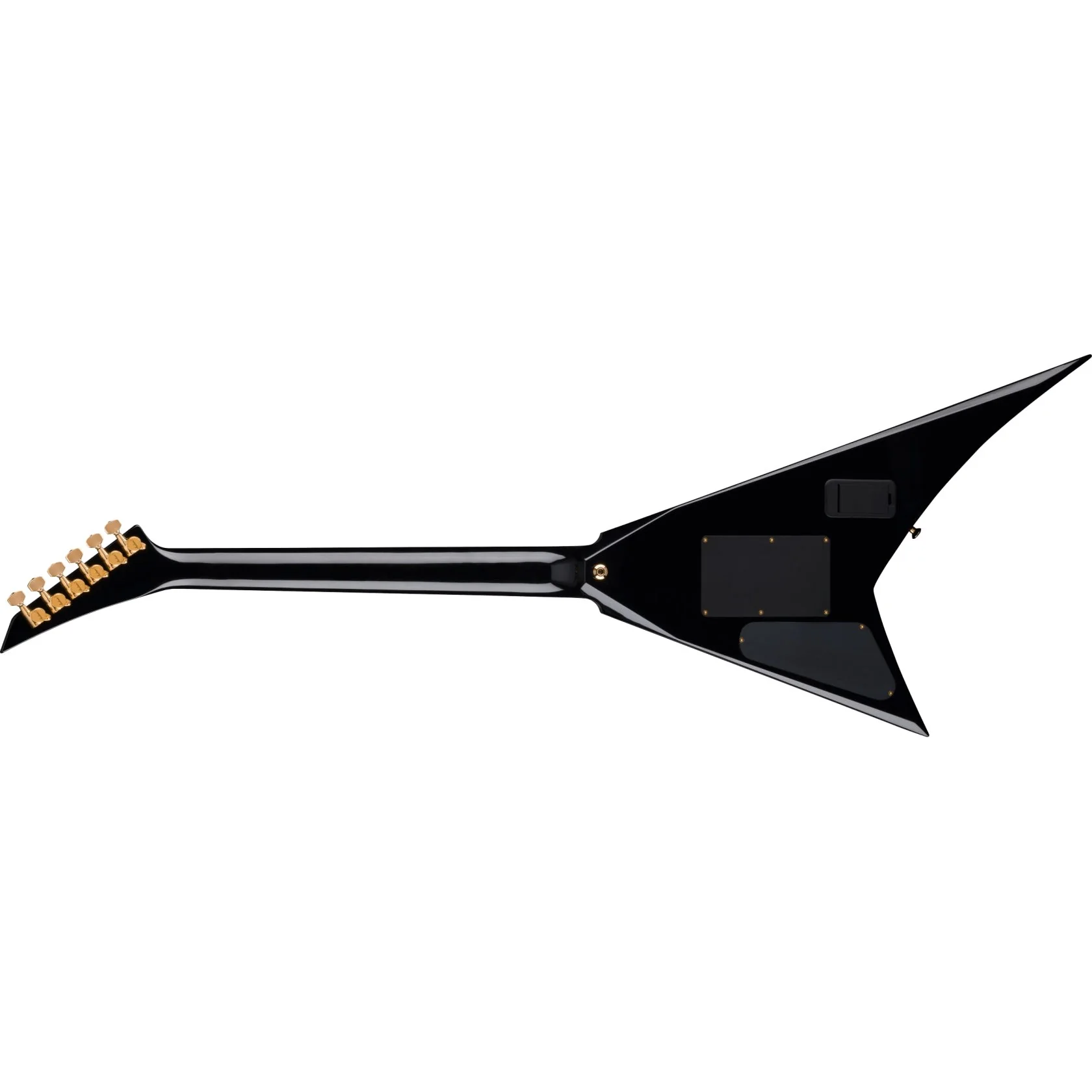 Jackson - MJ Series Rhoads RR24MG - Ebony Fingerboard - Black with Yellow Pinstripes - 290-4001-898 - Image 2