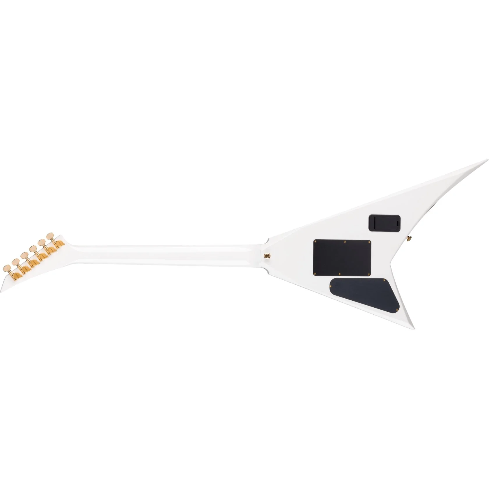 Jackson - MJ Series Rhoads RR24MG -  Ebony Fingerboard -  White with Black Pinstripes  - 290-4001-876 - Image 2
