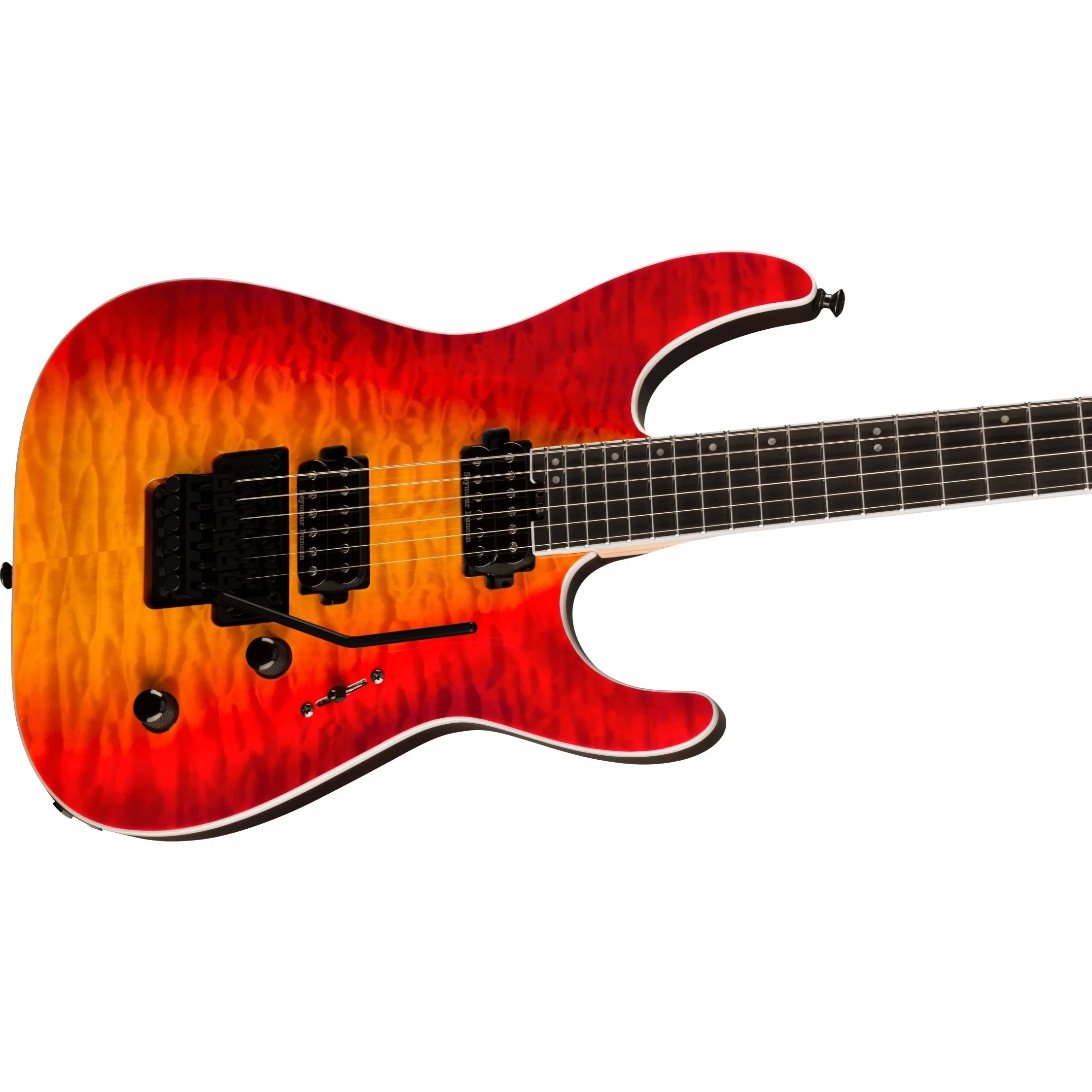 Jackson - Pro Plus Series Dinky™ DKAQ - Ebony Fingerboard - Firestorm - 291-4105-515 - Image 3