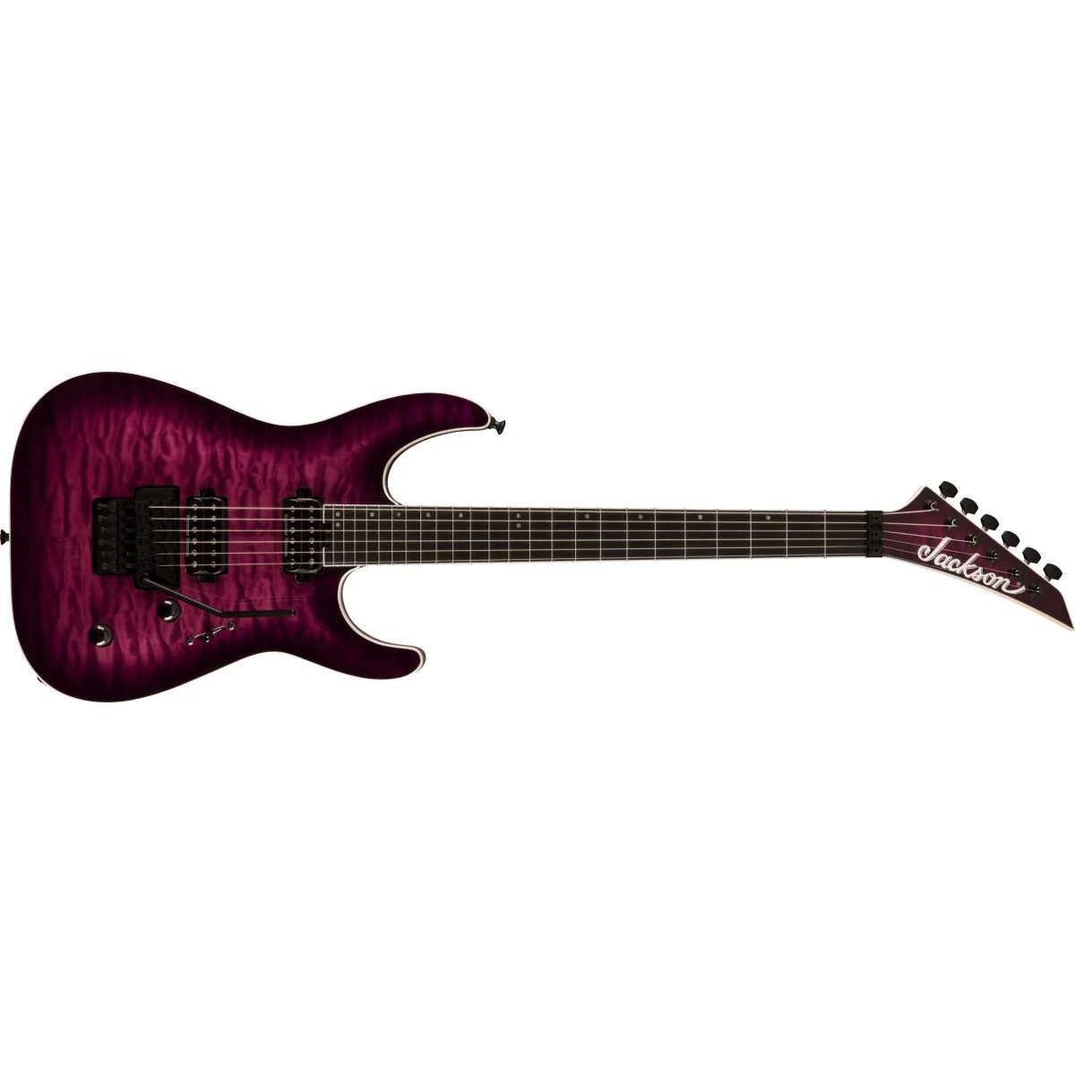 Jackson - Pro Plus Series Dinky™ DKAQ - Ebony Fingerboard - Transparent Purple Burst - 291-4105-552