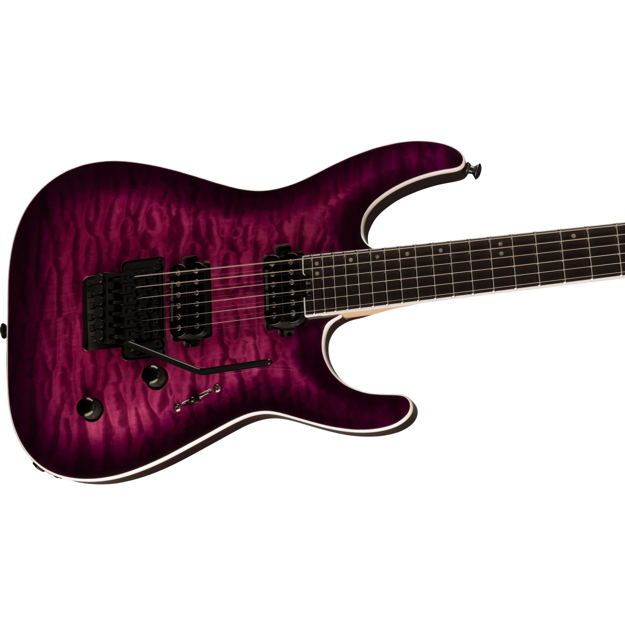 Jackson - Pro Plus Series Dinky™ DKAQ - Ebony Fingerboard - Transparent Purple Burst - 291-4105-552 - Image 3