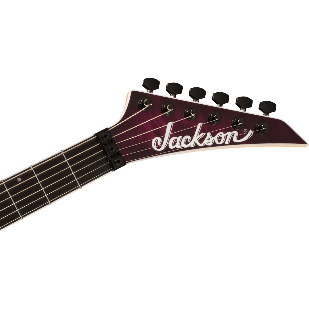 Jackson - Pro Plus Series Dinky™ DKAQ - Ebony Fingerboard - Transparent Purple Burst - 291-4105-552 - Image 6