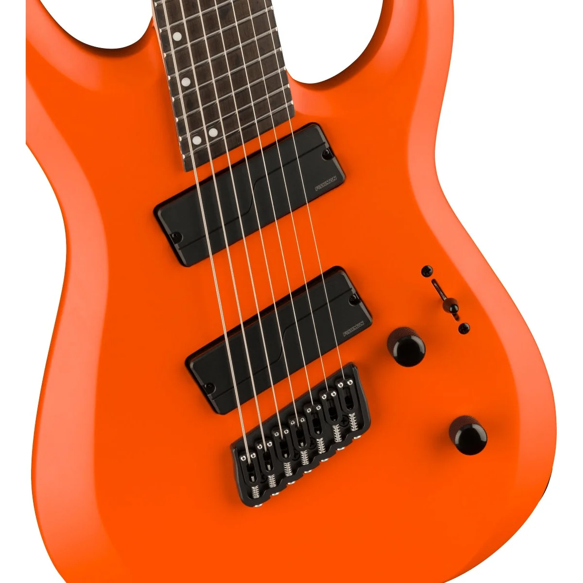 Jackson - Pro Plus Series DK Modern HT7 MS - Ebony Fingerboard - Satin Orange Crush - 291-1101-566 - Image 4