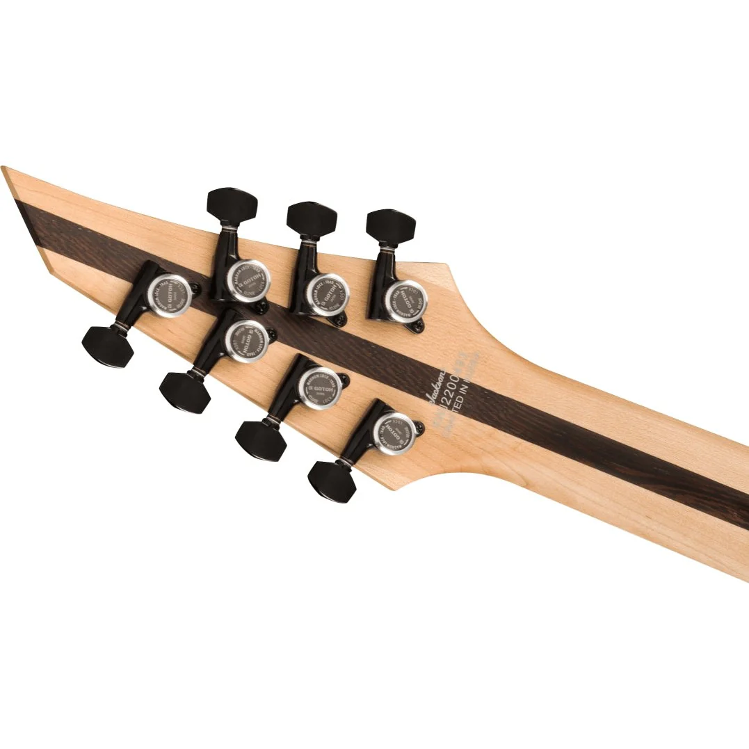 Jackson - Pro Plus Series DK Modern HT7 MS - Ebony Fingerboard - Satin Orange Crush - 291-1101-566 - Image 5