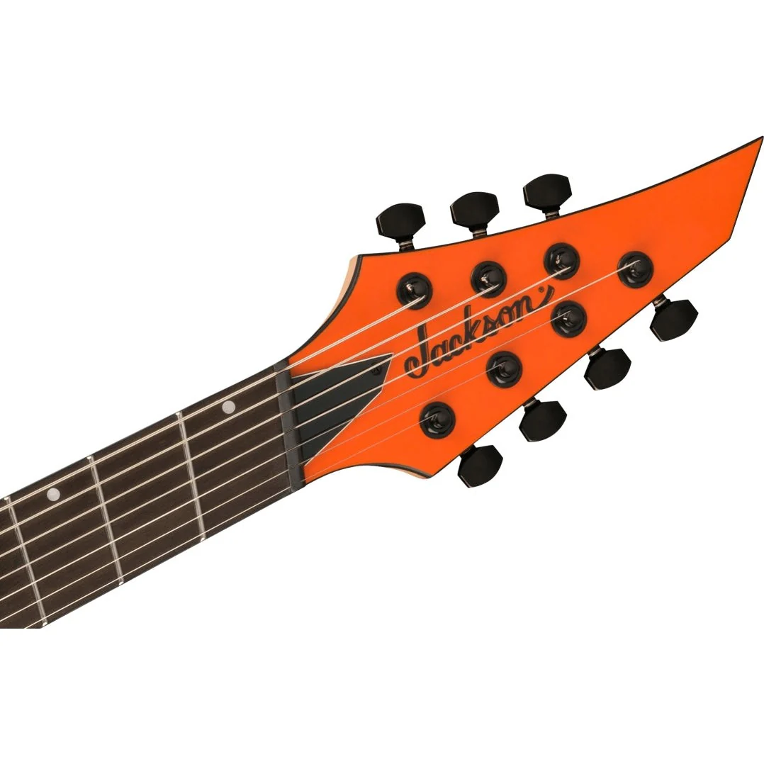 Jackson - Pro Plus Series DK Modern HT7 MS - Ebony Fingerboard - Satin Orange Crush - 291-1101-566 - Image 6