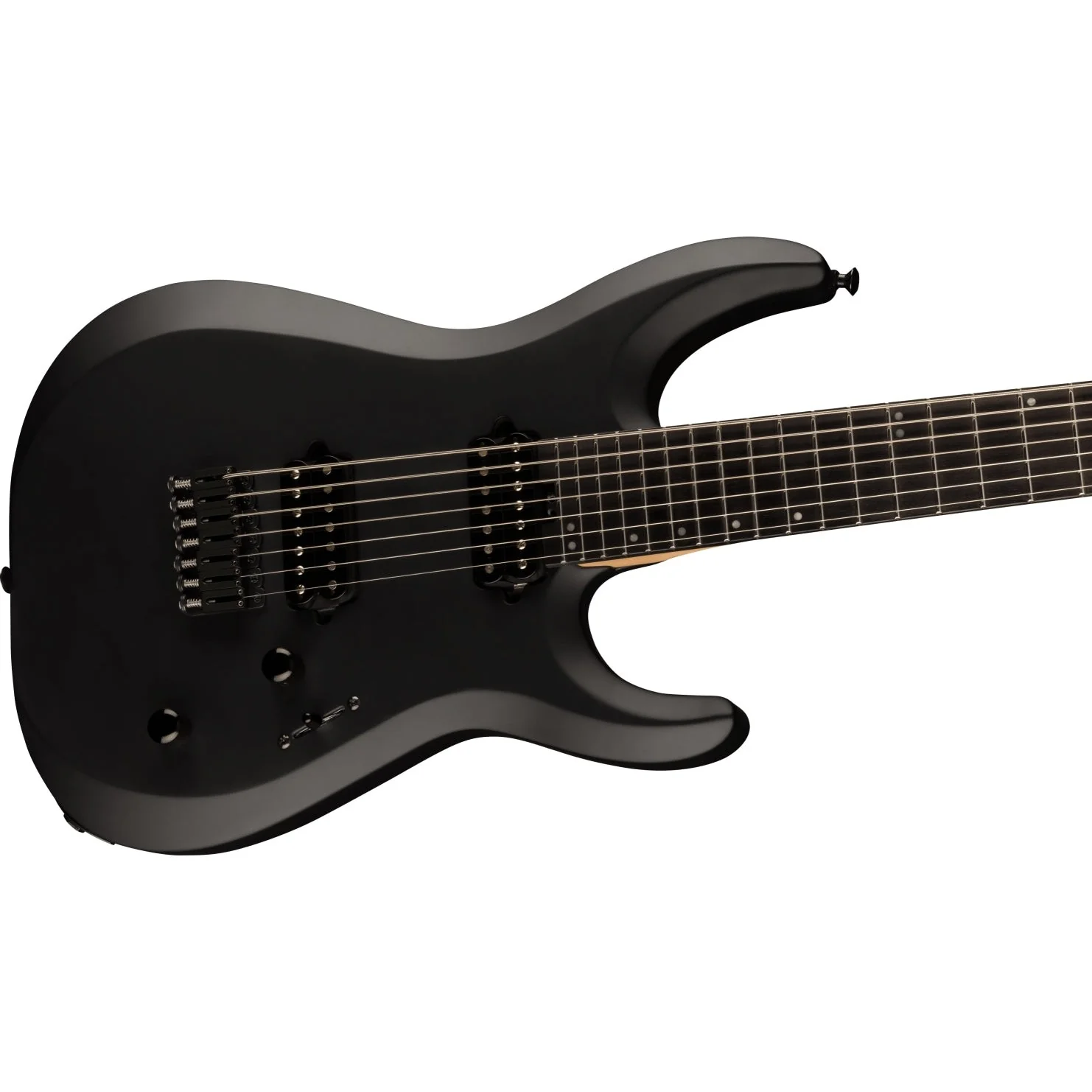 Jackson - Pro Plus Series DK Modern MDK7 HT - Ebony Fingerboard - Satin Black - 291-0003-568 - Image 3