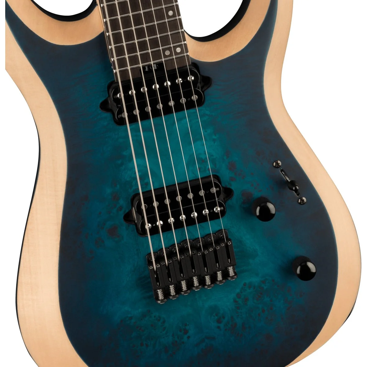 Jackson - Pro Plus Series DK Modern MDK7P HT - Ebony Fingerboard - Chlorine Burst - 291-0003-521 - Image 4