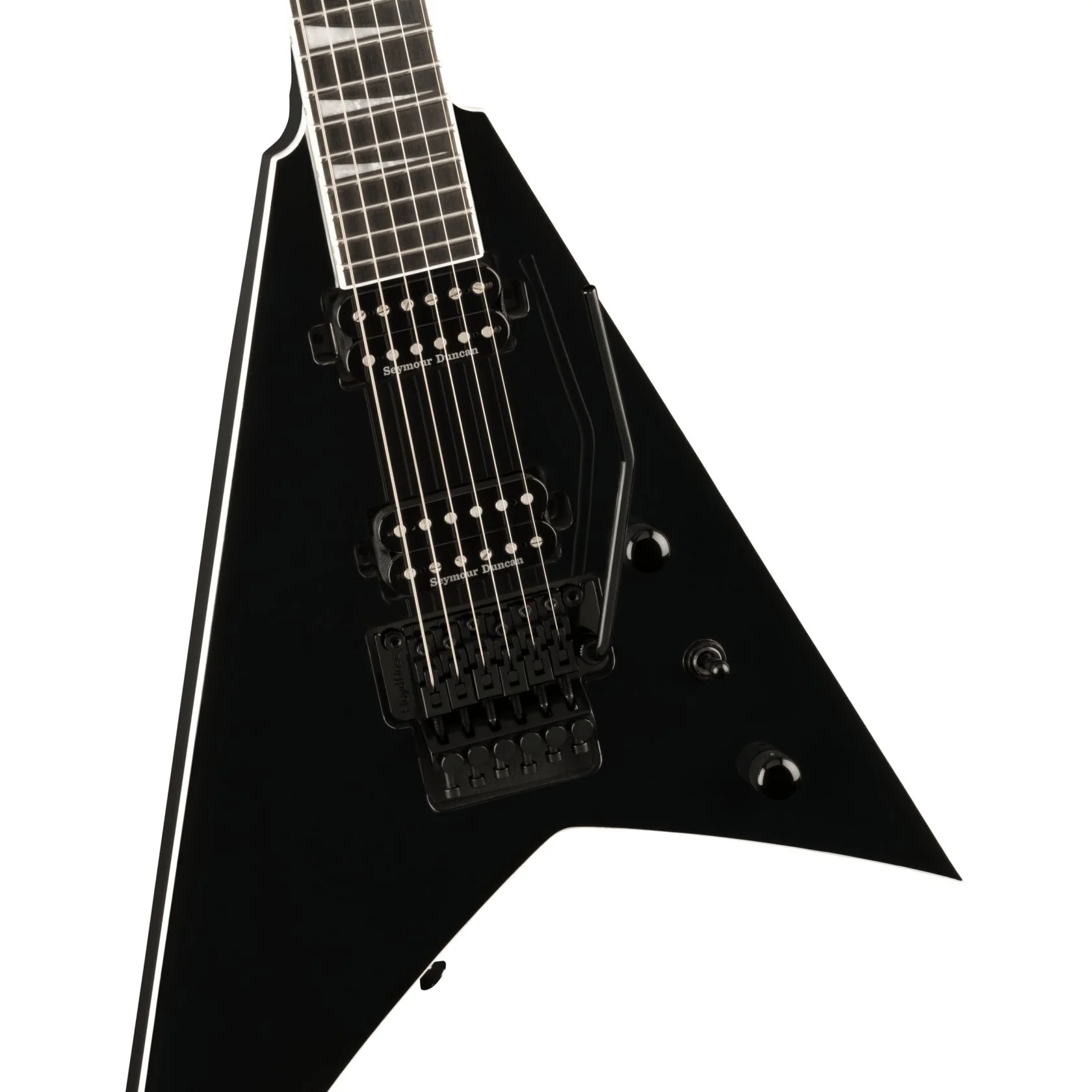 Jackson - Pro Plus Series Rhoads RR24 -  Ebony Fingerboard -  Deep Black  - 291-4445-503 - Image 4