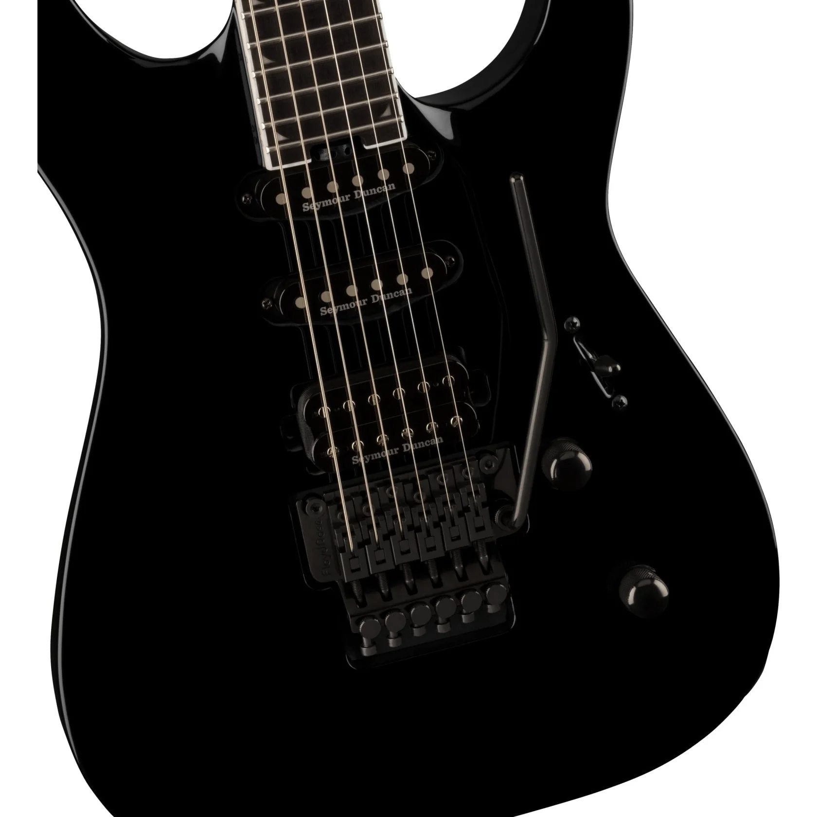 Jackson - Pro Plus Series Soloist™ SLA3 - Ebony Fingerboard - Deep Black - 291-4327-503 - Image 4