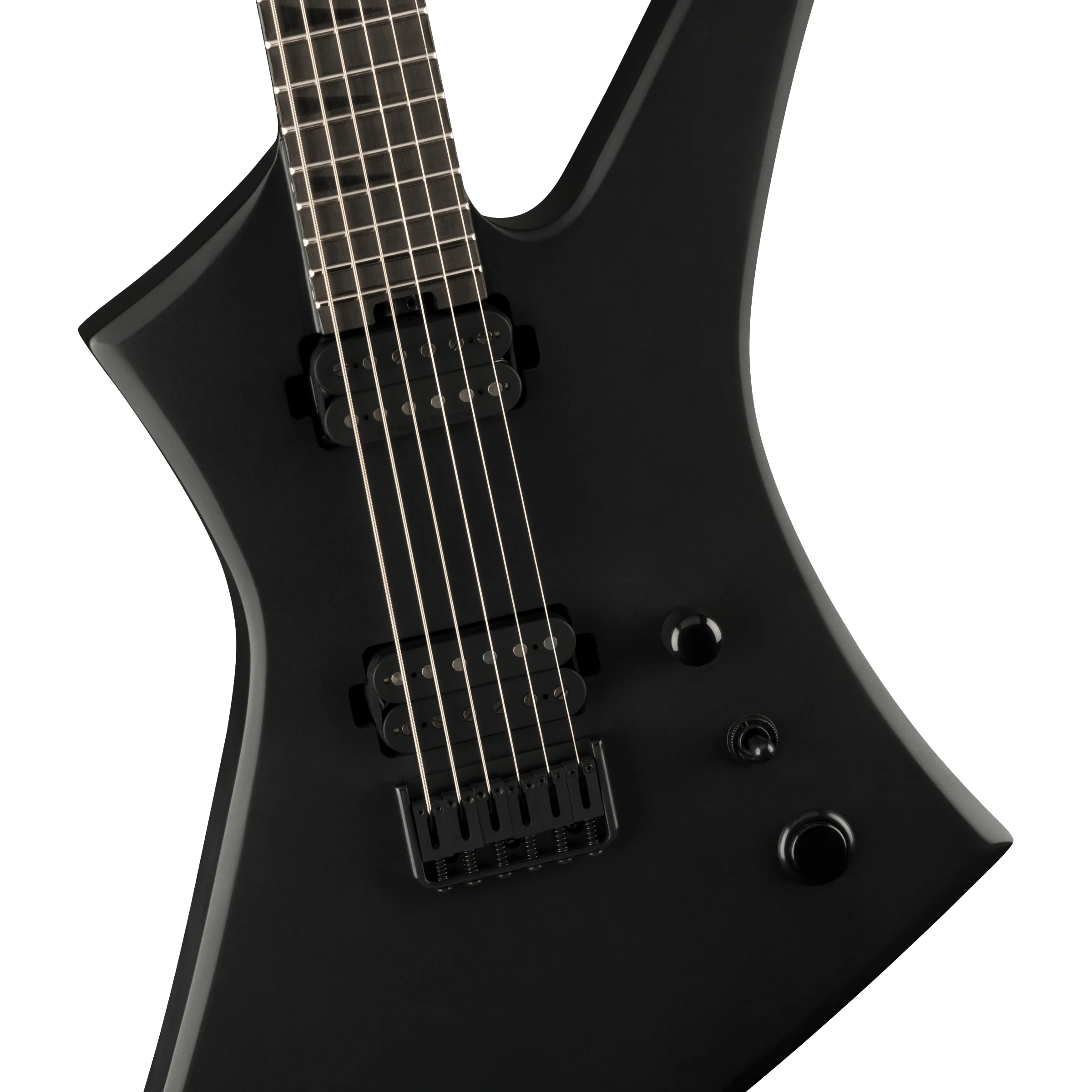 Jackson - Pro Plus XT Kelly™ KE HT6 Baritone - Ebony Fingerboard - Satin Black - 291-9263-568 - Image 3