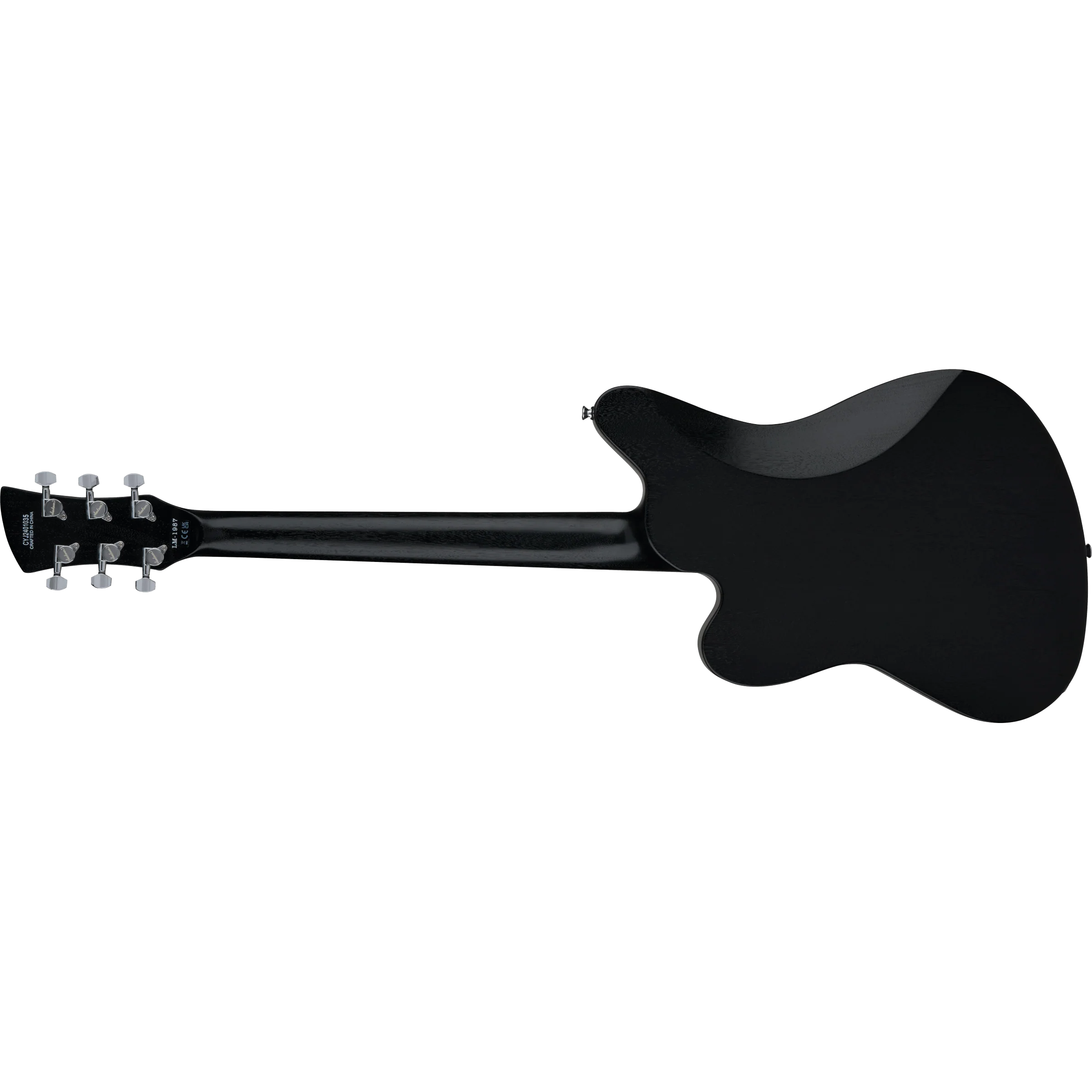 Jackson - Pro Series Signature Lee Malia LM-87 - Amaranth Fingerboard - Open Pore Black - Image 2