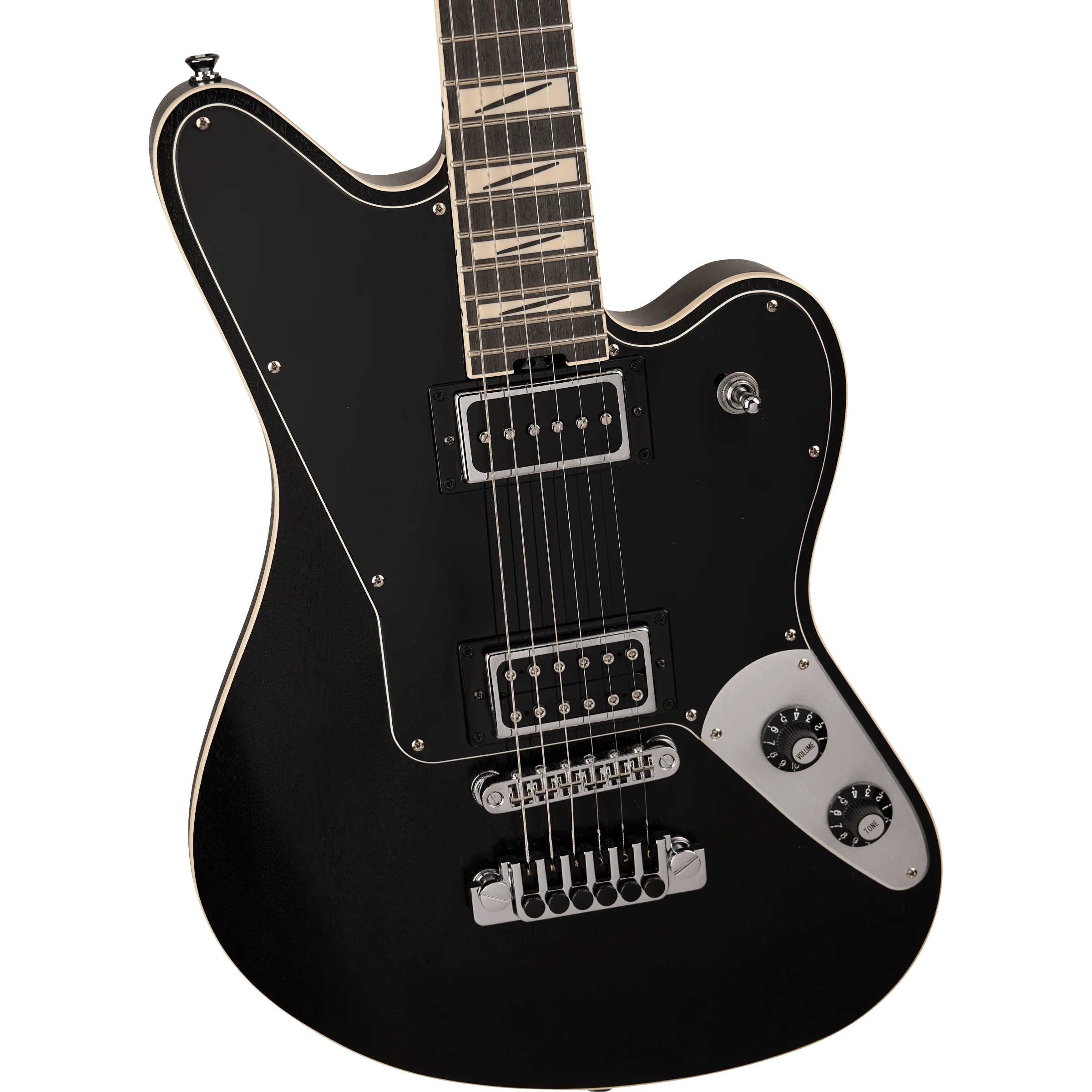 Jackson - Pro Series Signature Lee Malia LM-87 - Amaranth Fingerboard - Open Pore Black - Image 3