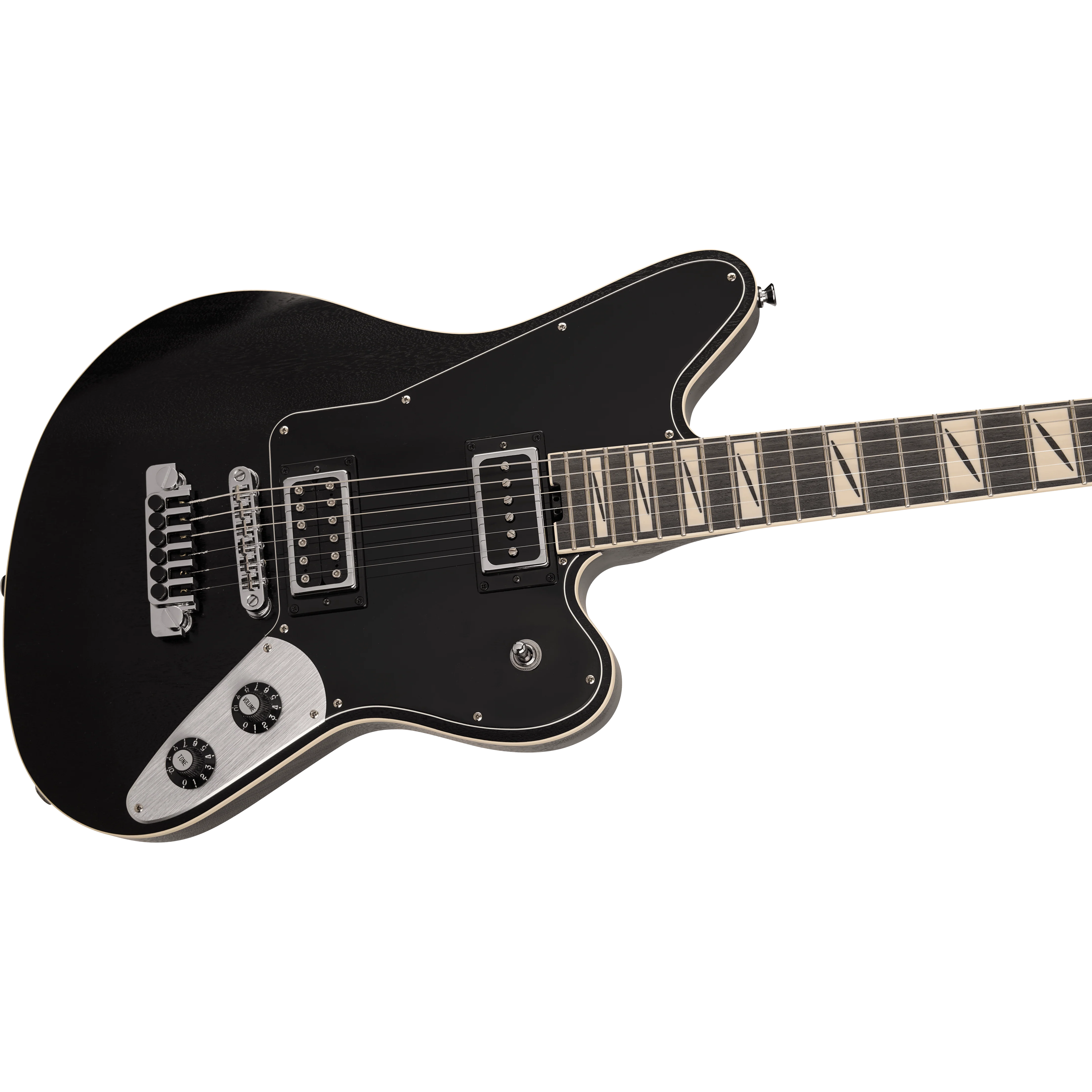 Jackson - Pro Series Signature Lee Malia LM-87 - Amaranth Fingerboard - Open Pore Black - Image 4