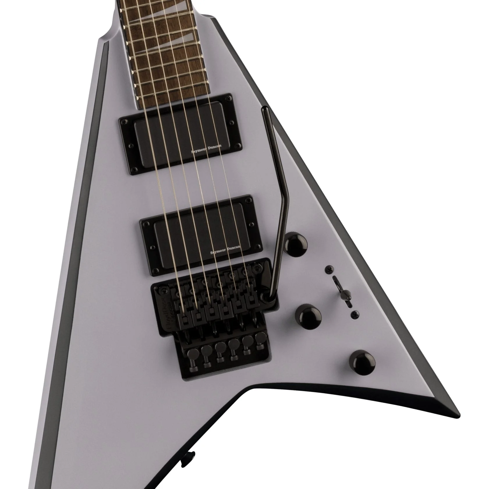 Jackson - X Series Rhoads RRX24 - Laurel Fingerboard - Battleship Gray with Black Bevels 291-3636-570 - Image 4