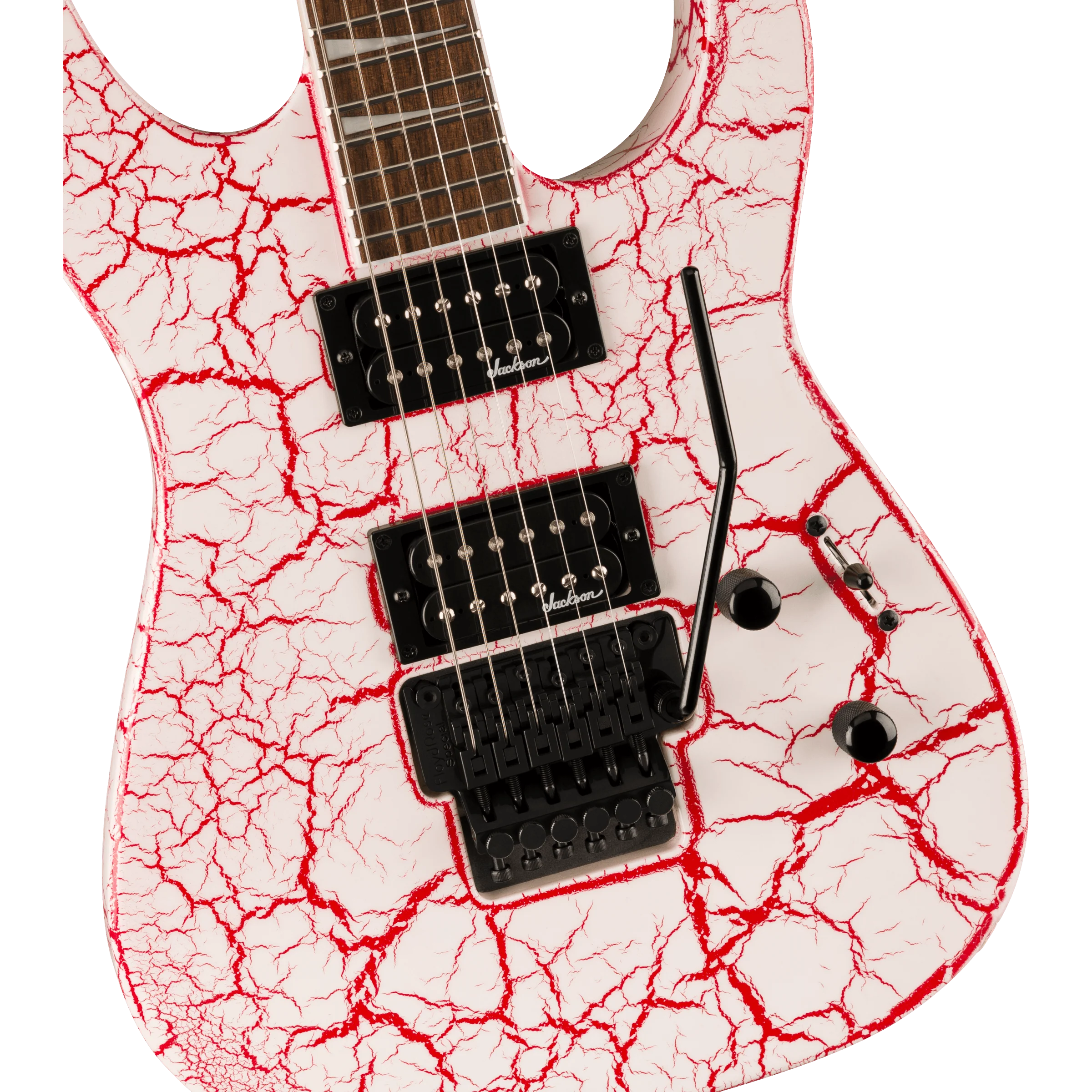 Jackson - X Series Soloist™ SLX DX - Laurel Fingerboard - Bloodshot Crackle - 291-6343-576 - Image 3