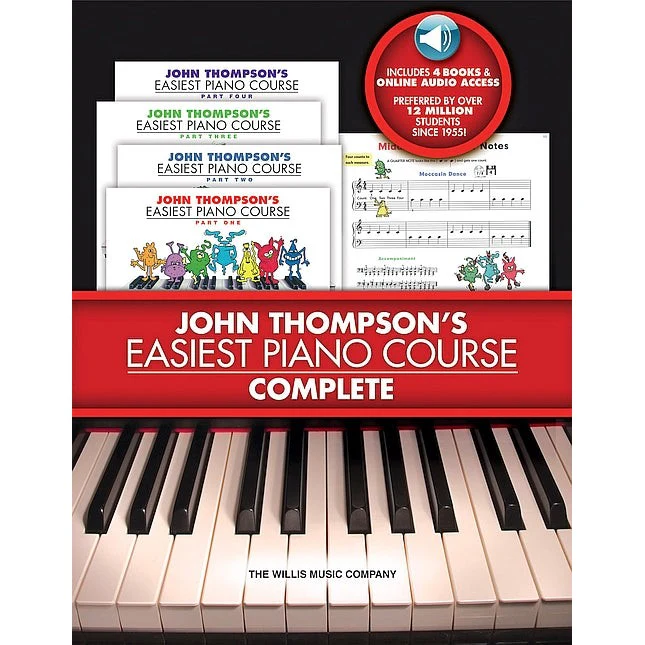 John Thompson's Easiest Piano Course – Complete