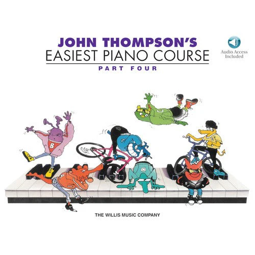 John Thompson's Easiest Piano Course – Part 4 – Book/Audio