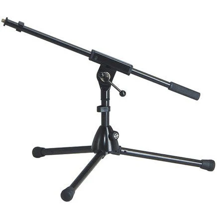 K&M - 259-1 Low Microphone stand with boom arm bk