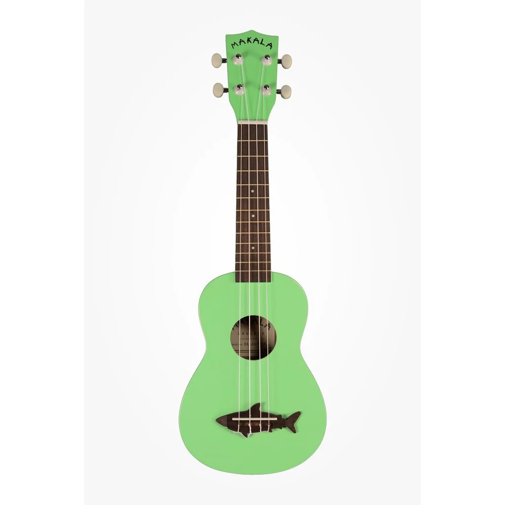 Kala - Surf Green Soprano Shark Ukulele