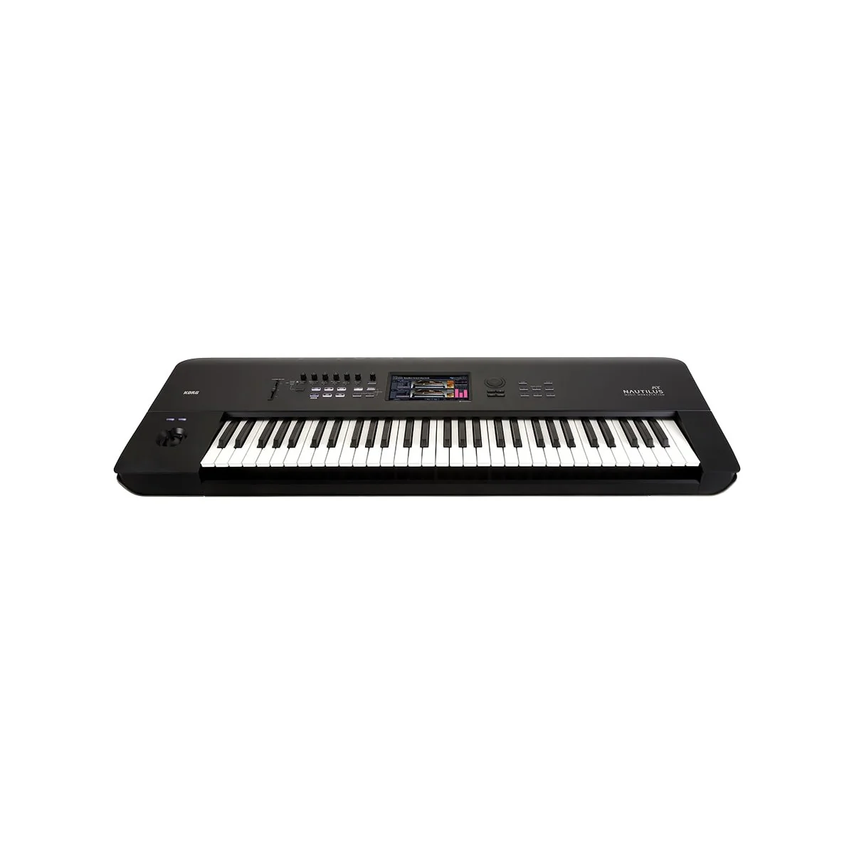 Korg - 61-Key Digital Performance Workstation With Aftertouch - Black  - NAUTILUS61AT