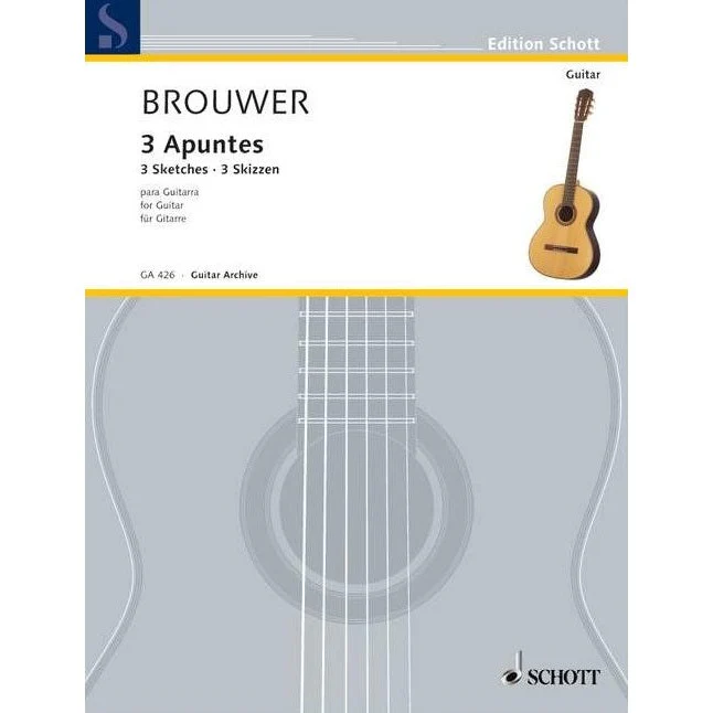 L. Brouwer - 3 Apuntes