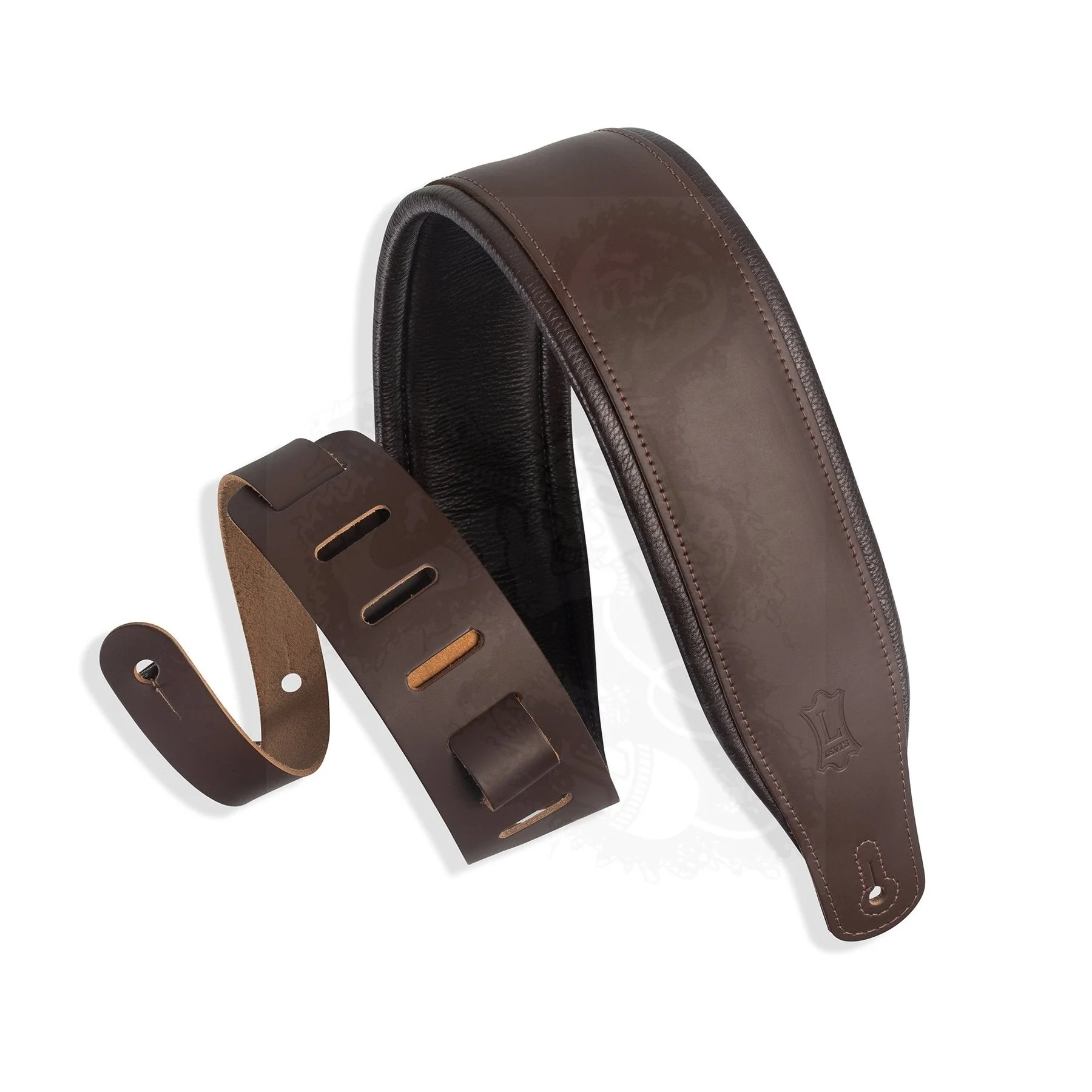 Levy's - Favorite Padded Dark Brown Leather Dark Brown 3 – M26PD-DBR_DBR
